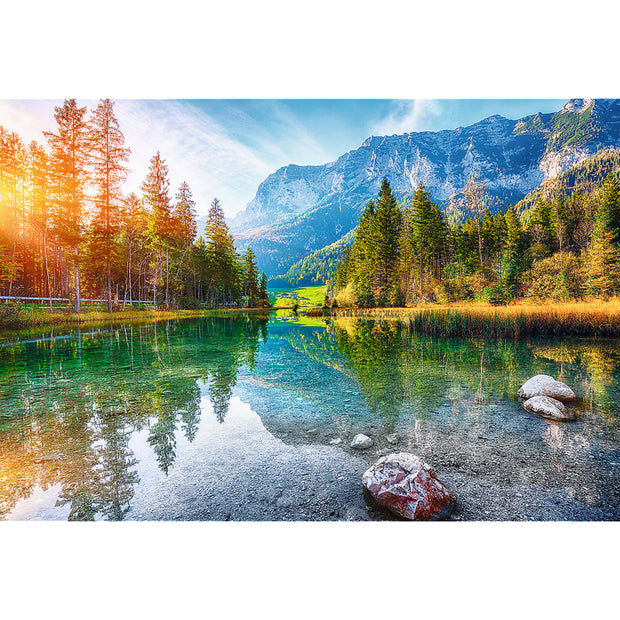 Trefl Prime 1500 Piece Puzzle - Wanderlust: At the Foot of Alps, Hintersee Lake, Germany