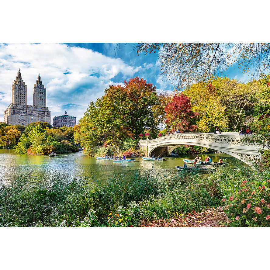 Trefl Prime 1500 Piece Puzzle - Wanderlust: Charming Central Park, New York