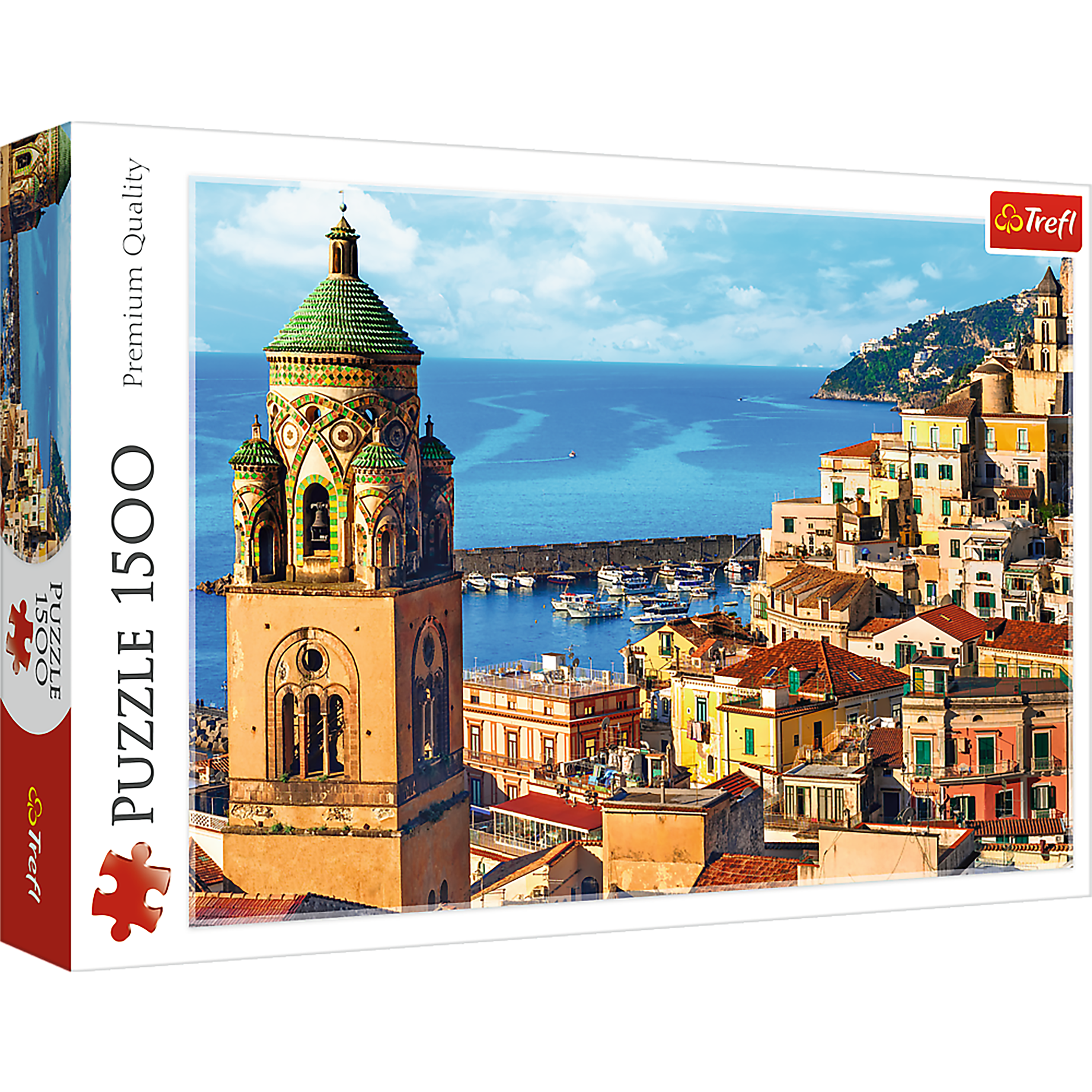 Trefl Red Puzzle Amalfi, Italy 1500 Piece Puzzle