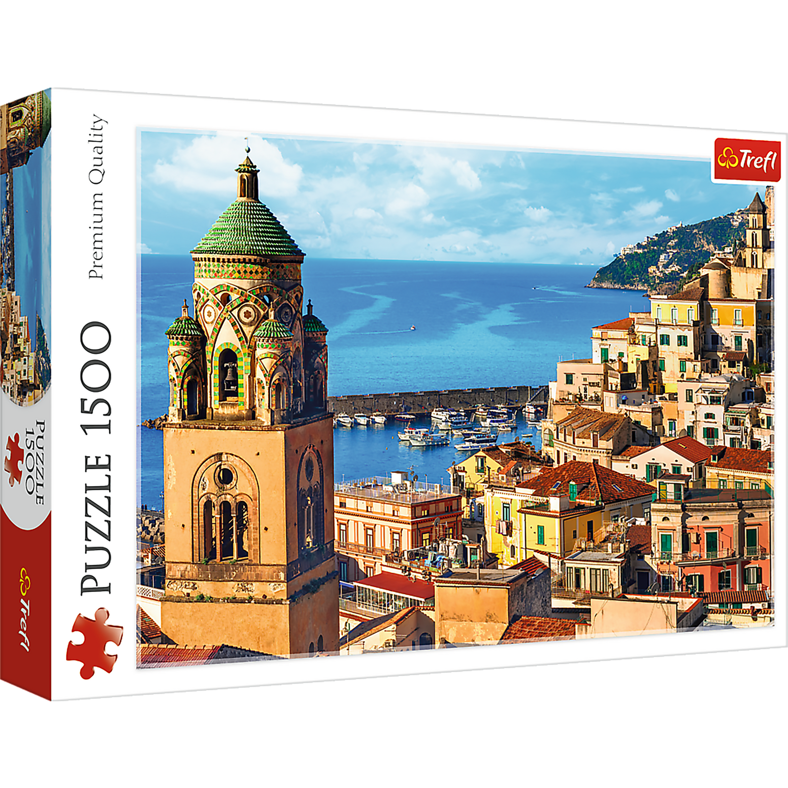 Trefl Red Puzzle Amalfi, Italy 1500 Piece Puzzle