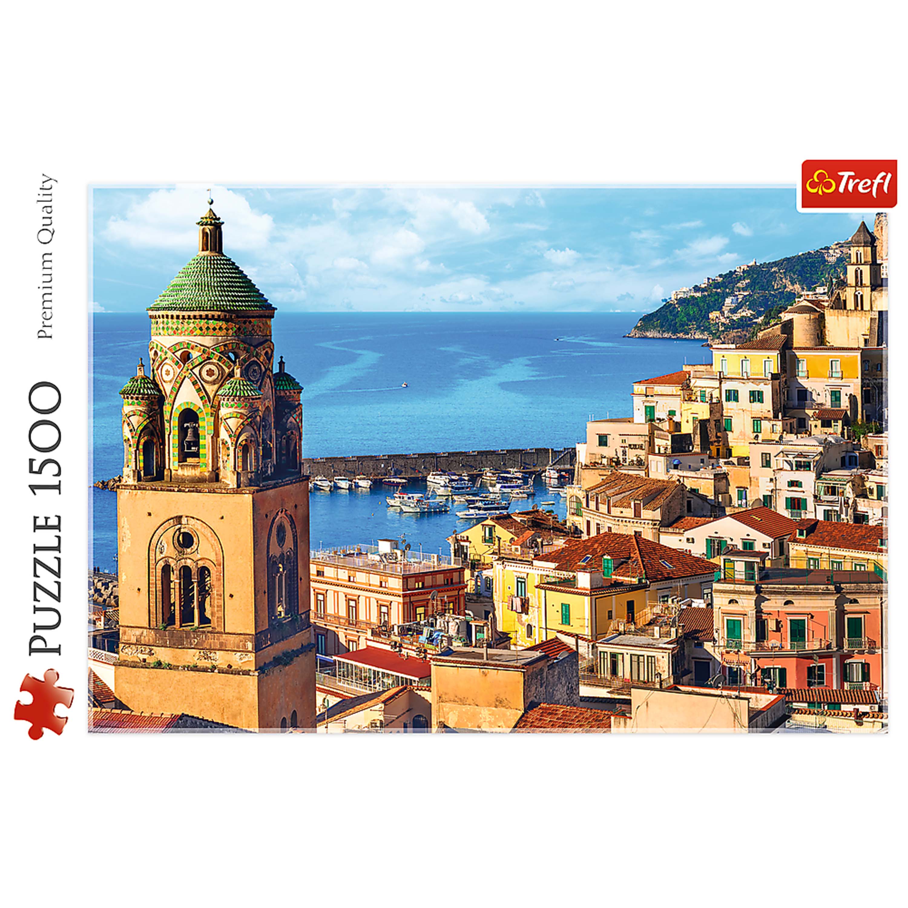 Trefl Red Puzzle Amalfi, Italy 1500 Piece Puzzle