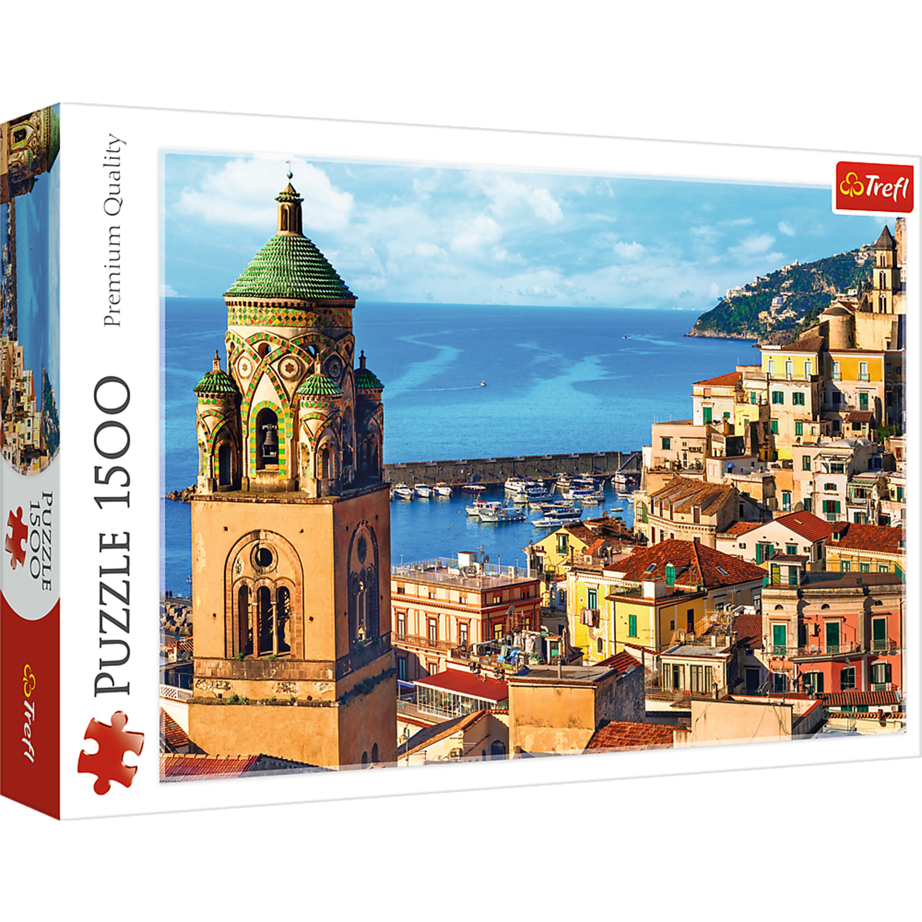 Trefl Red Puzzle Amalfi, Italy 1500 Piece Puzzle