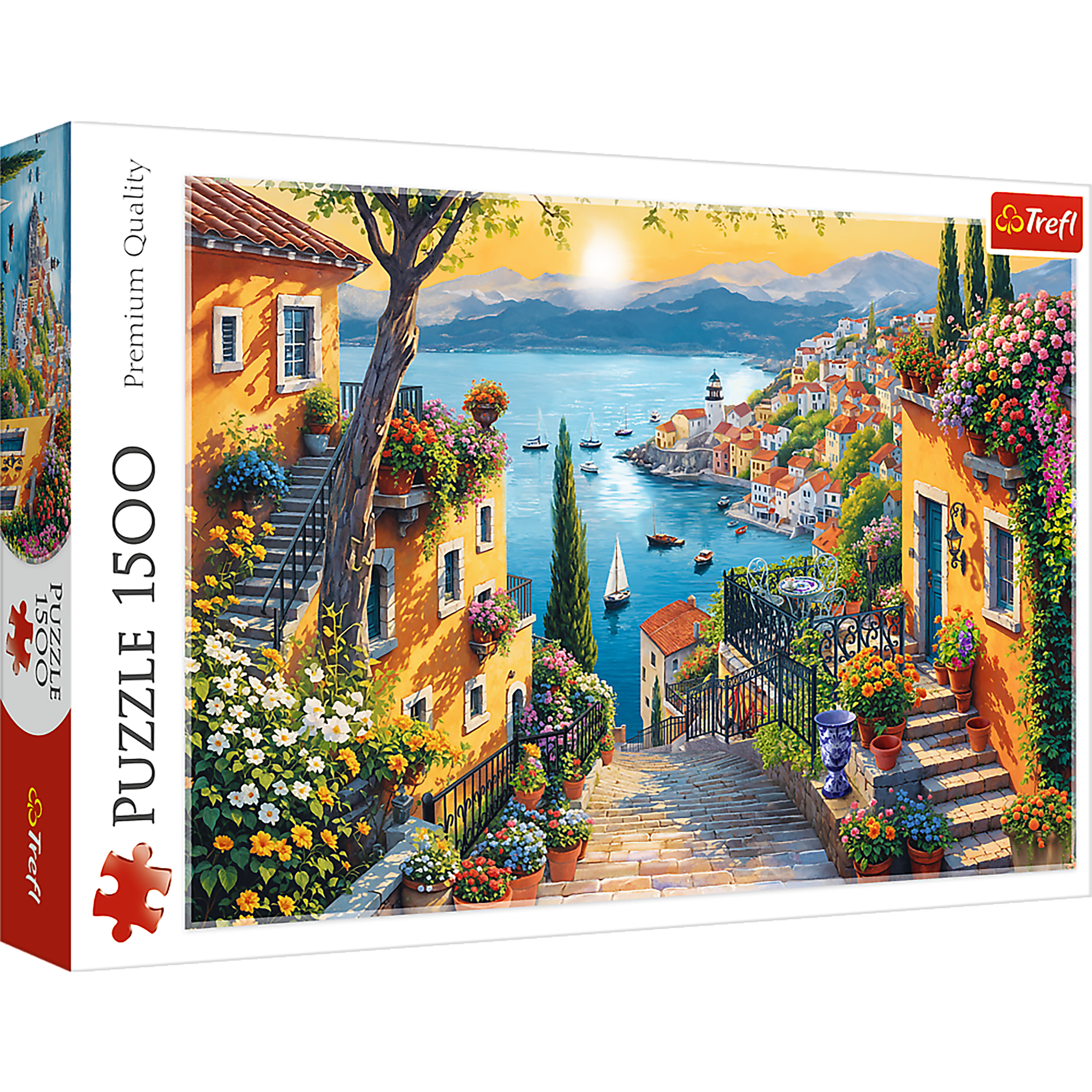 Trefl Red Seaside View 1500 Piece Puzzle