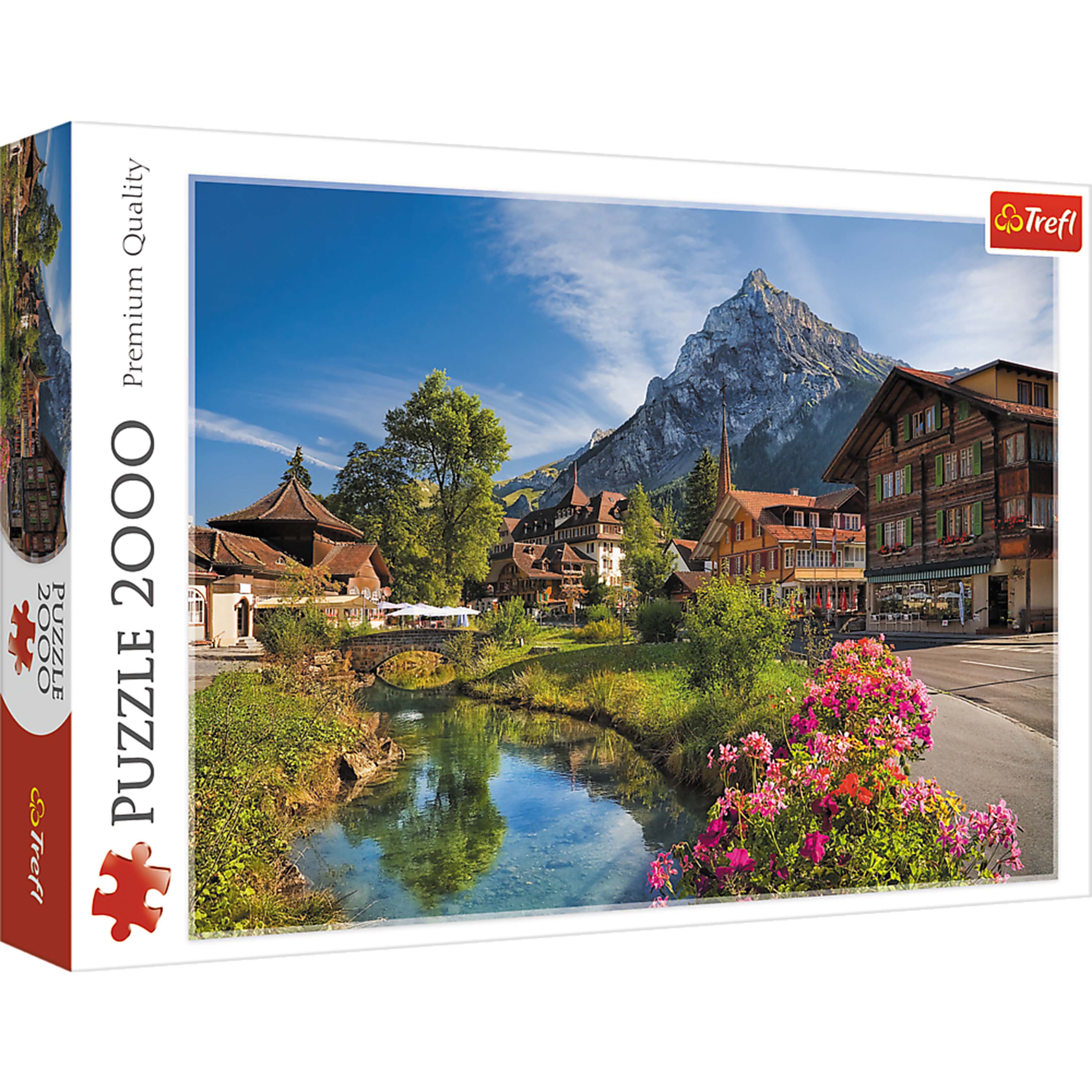 Trefl Red 2000 Piece Puzzle - Alps in the summer