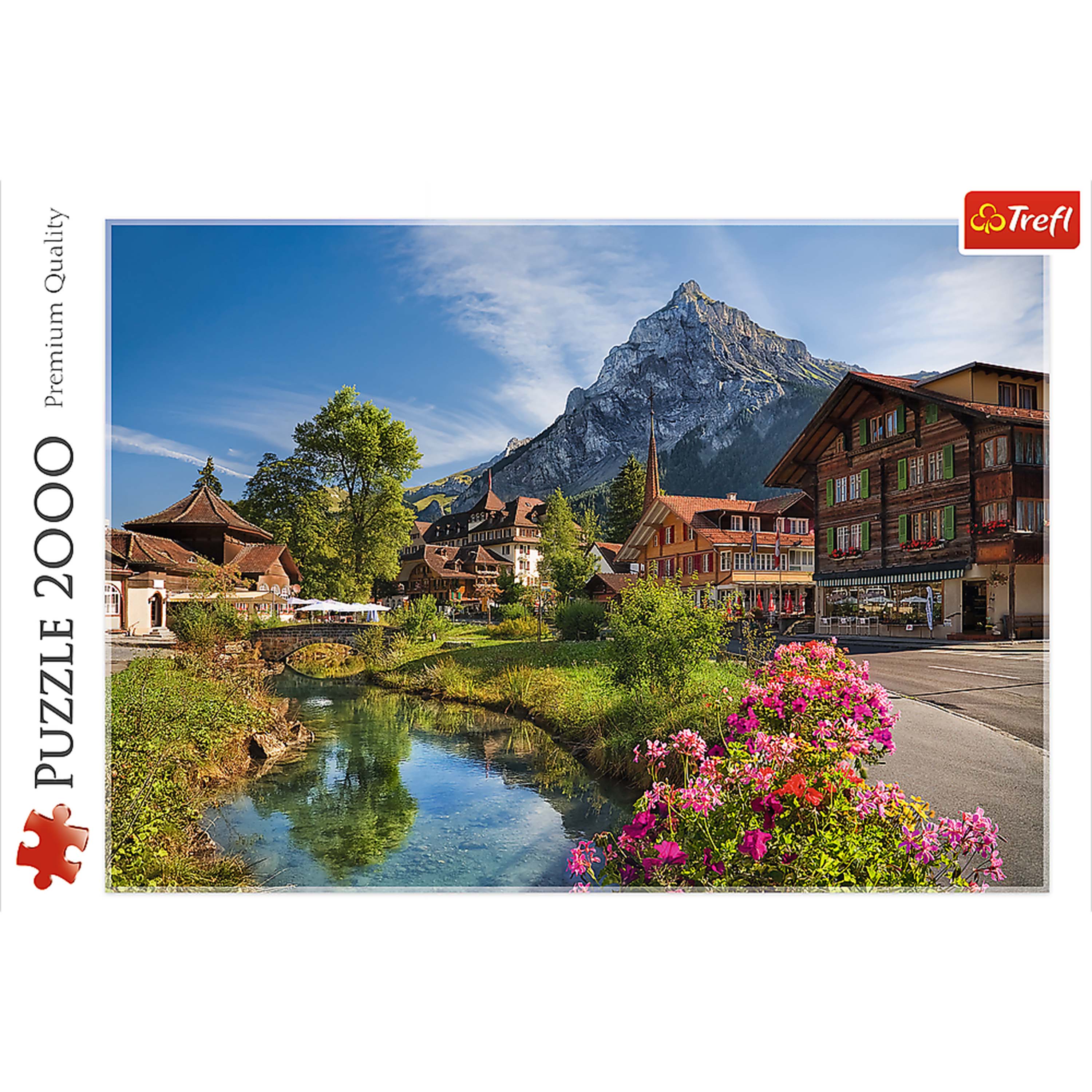 Trefl Red 2000 Piece Puzzle - Alps in the summer