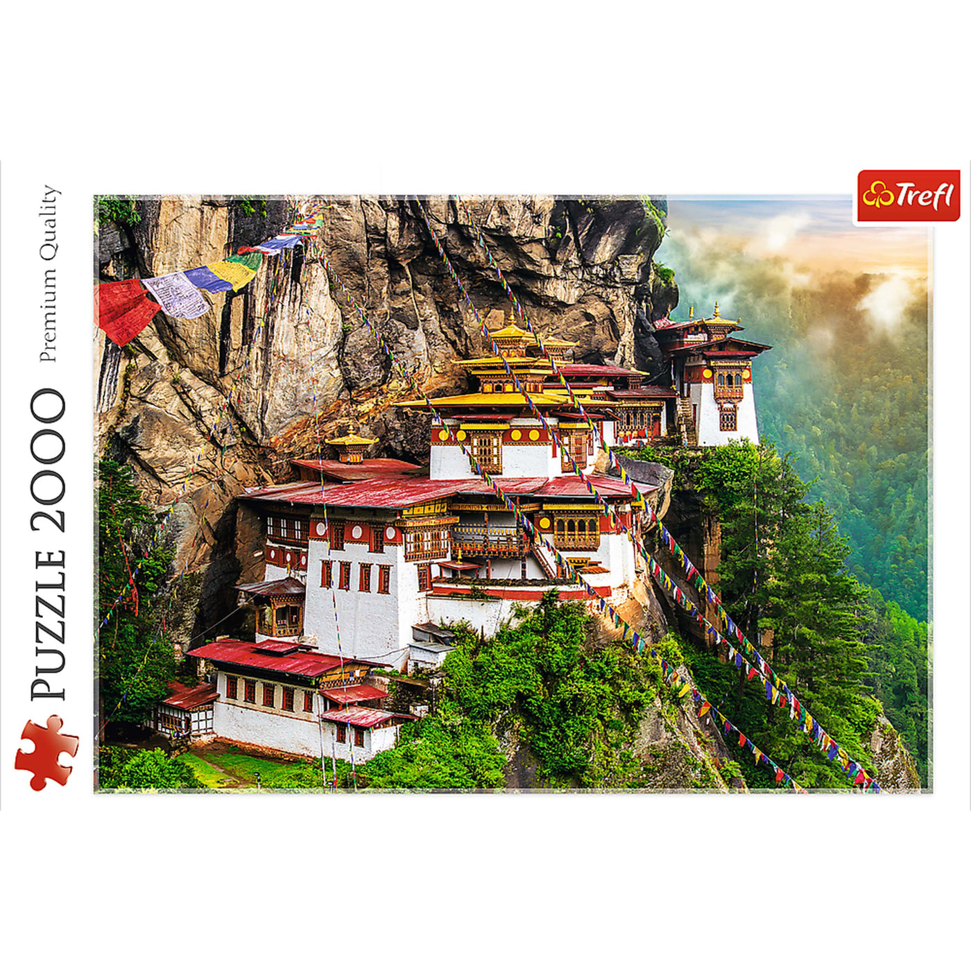 Trefl Red Tiger's Nest, Bhutan 2000 Piece Puzzle