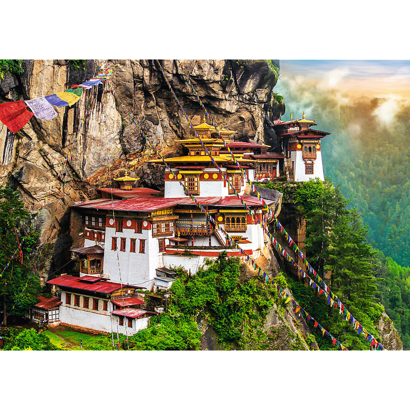 Trefl Red Tiger's Nest, Bhutan 2000 Piece Puzzle