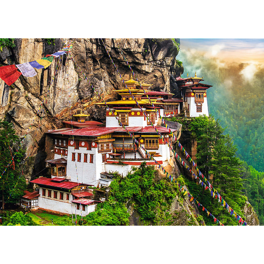 Trefl Red 2000 Piece Puzzle - Tiger's Nest, Bhutan