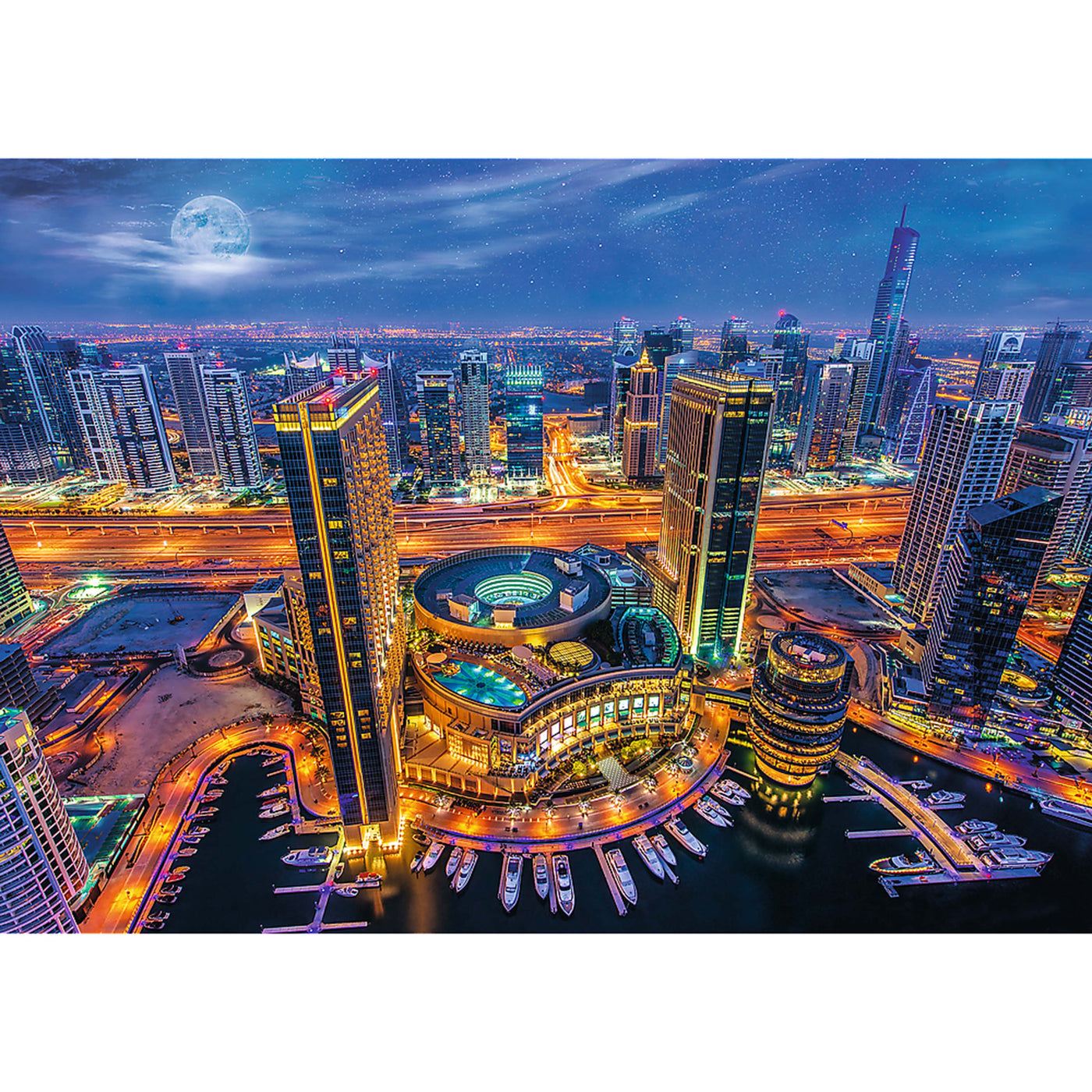 Trefl Red Lights of Dubai 2000 Piece Puzzle