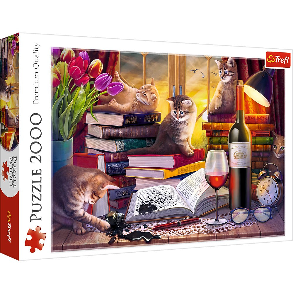 Trefl Red Cat's Evening 2000 Piece Puzzle