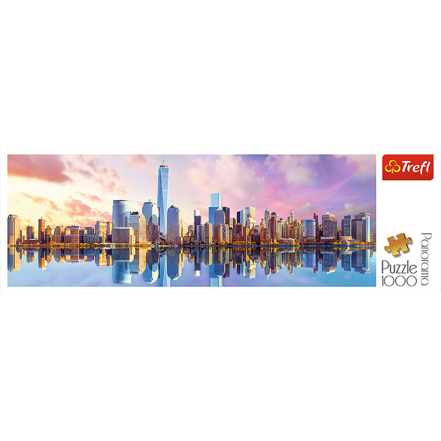 Trefl Red Panorama 1000 Piece Puzzle - Manhattan