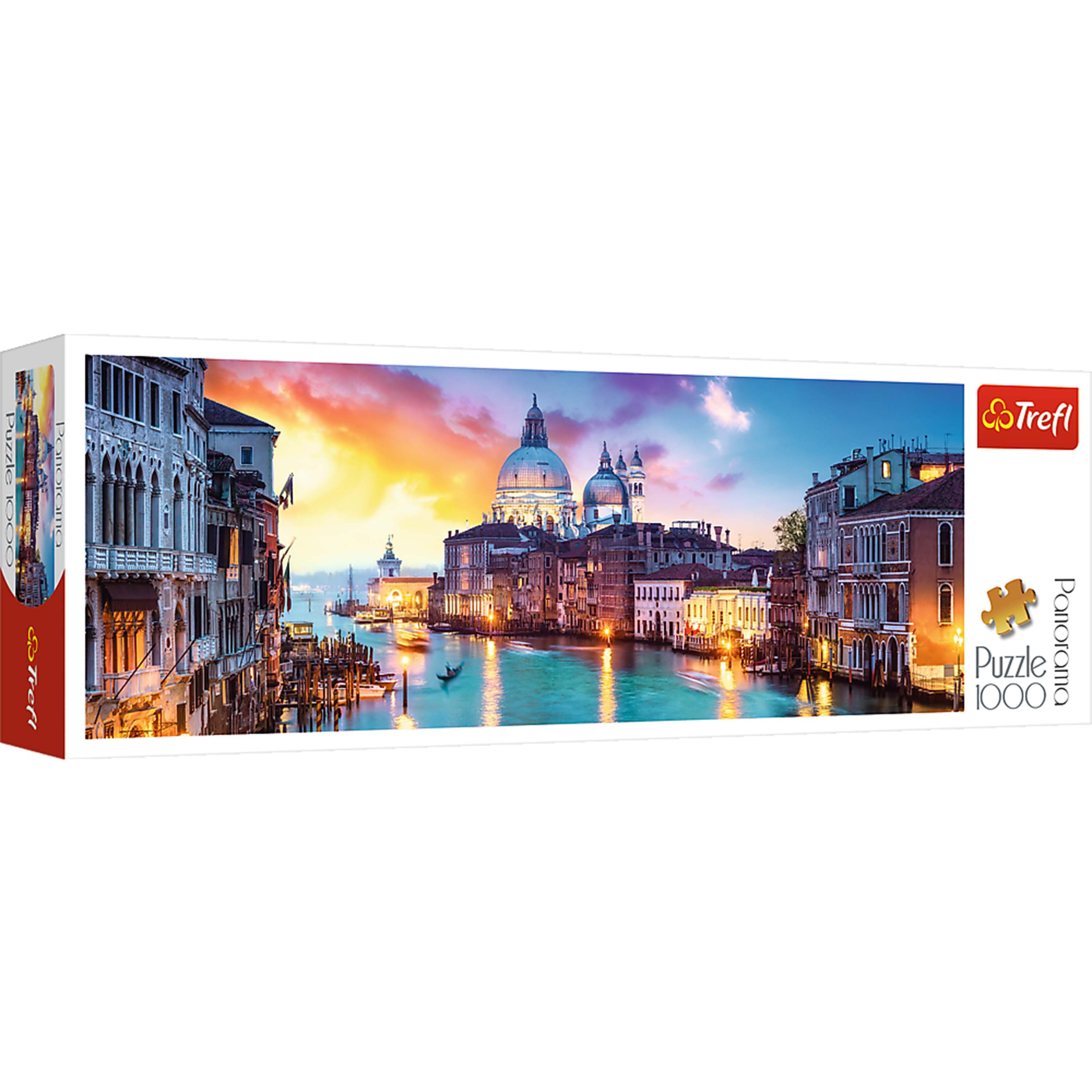 Trefl Red Panorama 1000 Piece Puzzle - Canal Grande, Venice / Fotolia