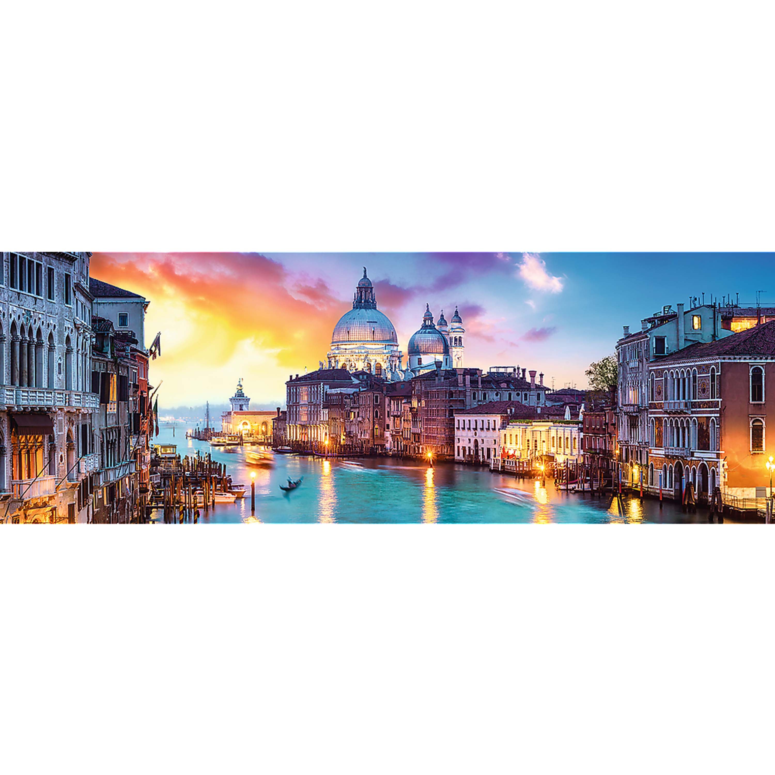 Trefl Red Panorama 1000 Piece Puzzle - Canal Grande, Venice / Fotolia