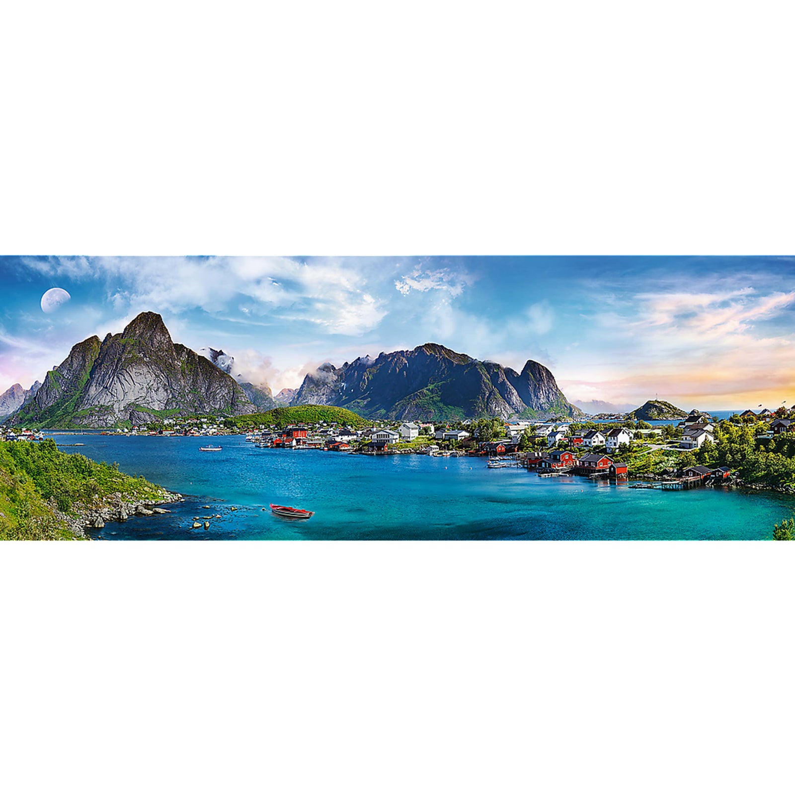 Trefl Red 500 Piece Panorama Puzzle - Lofoten Archipelago, Norway / Fotolia