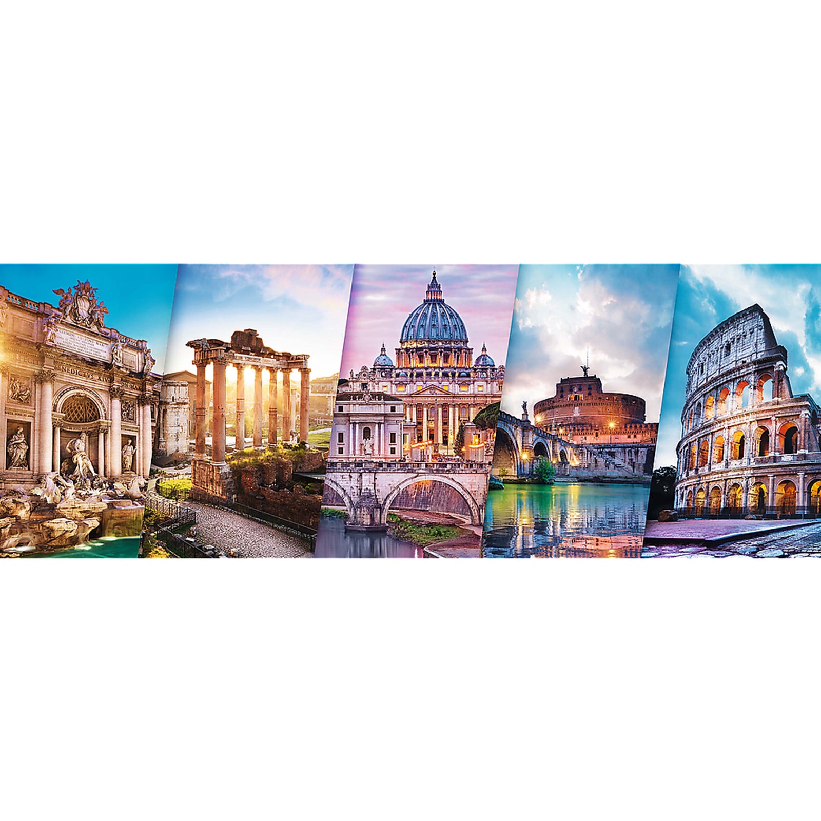 Trefl Red 500 Piece Panorama Puzzle - Traveling to Italy / Fotolia