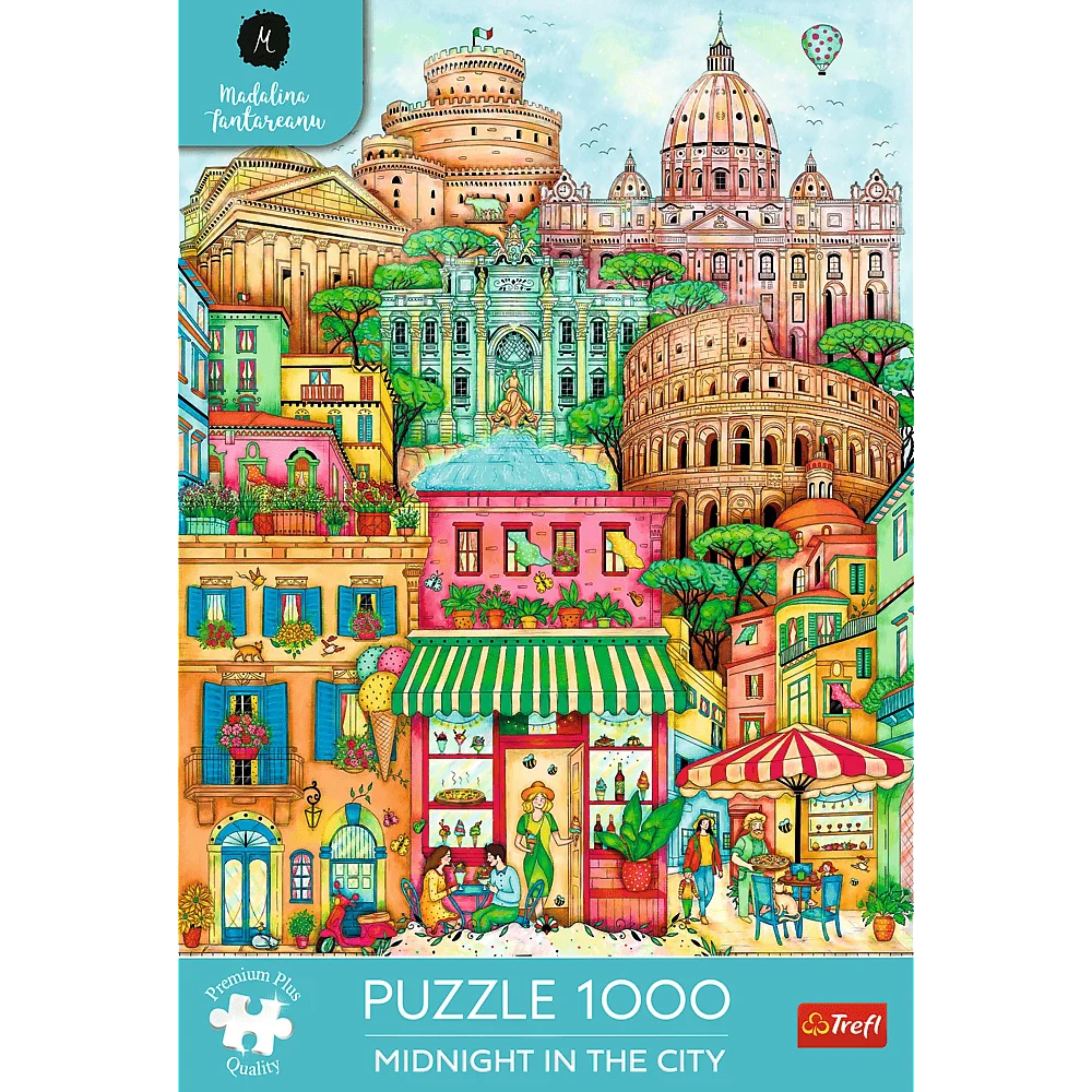 Trefl Premium Plus Midnight in Rome 1000 Piece Puzzle