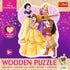 Trefl Wood Craft 50 Piece Wooden Puzzle - Disney's Lovely Princesses