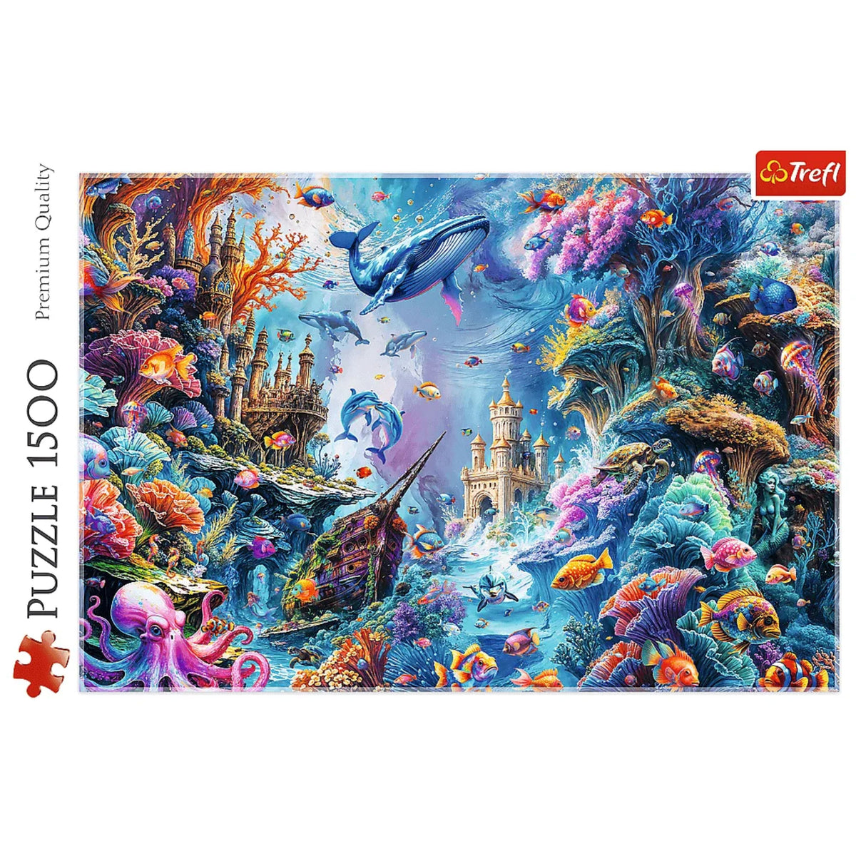 Trefl Red Underwater World 1500 Piece Puzzle