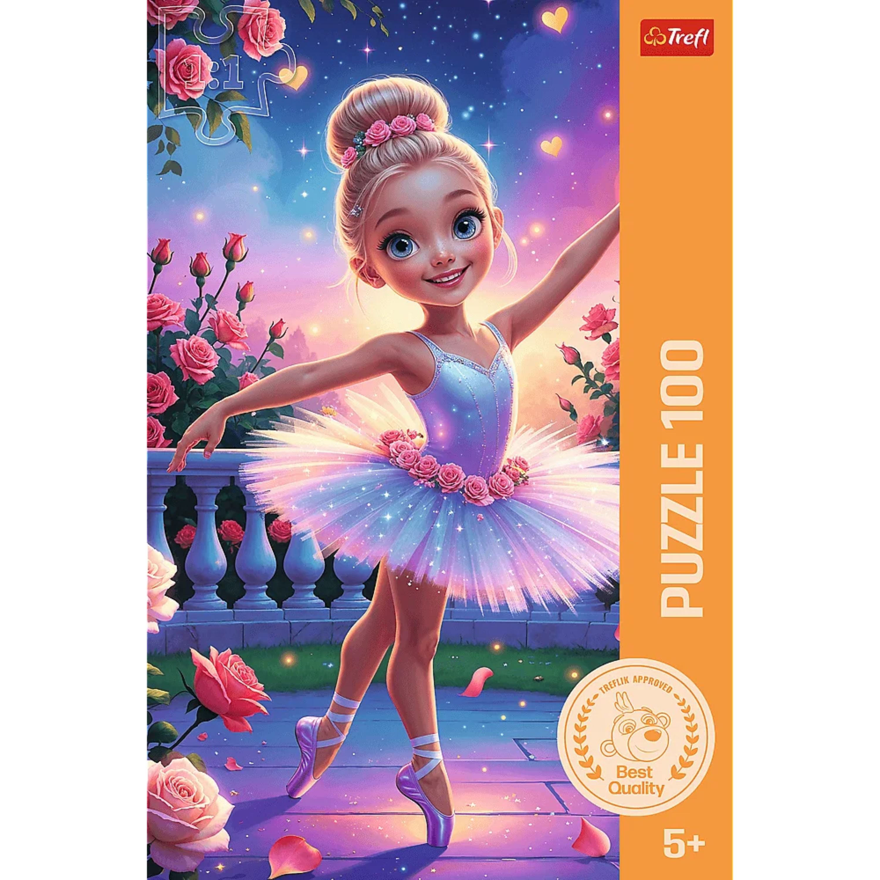 Trefl Kids Treflik Laurel - Ballerina 100 Piece Puzzle