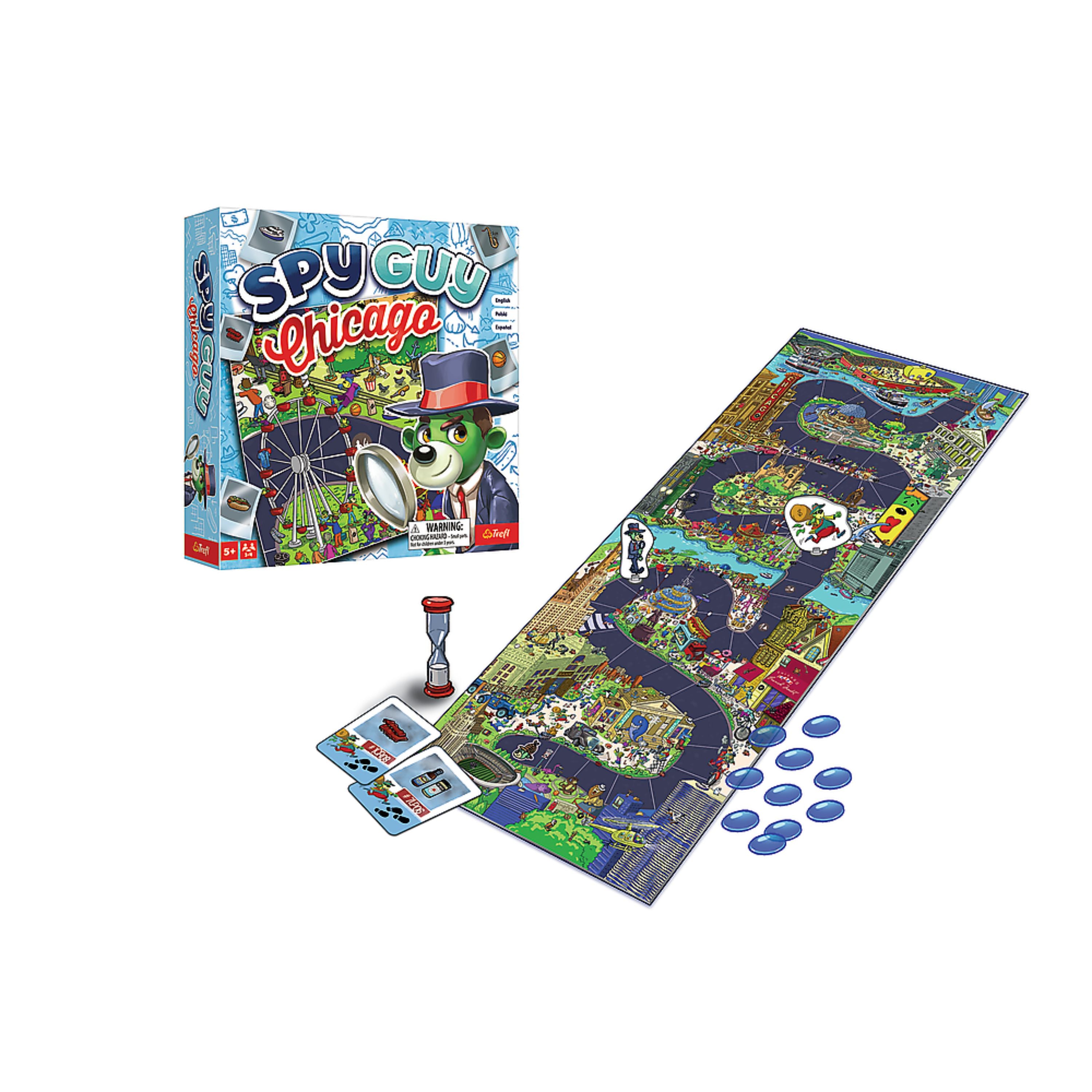 Trefl Spy Guy – Gioco Investigativo Cooperativo Per Bambini 5+