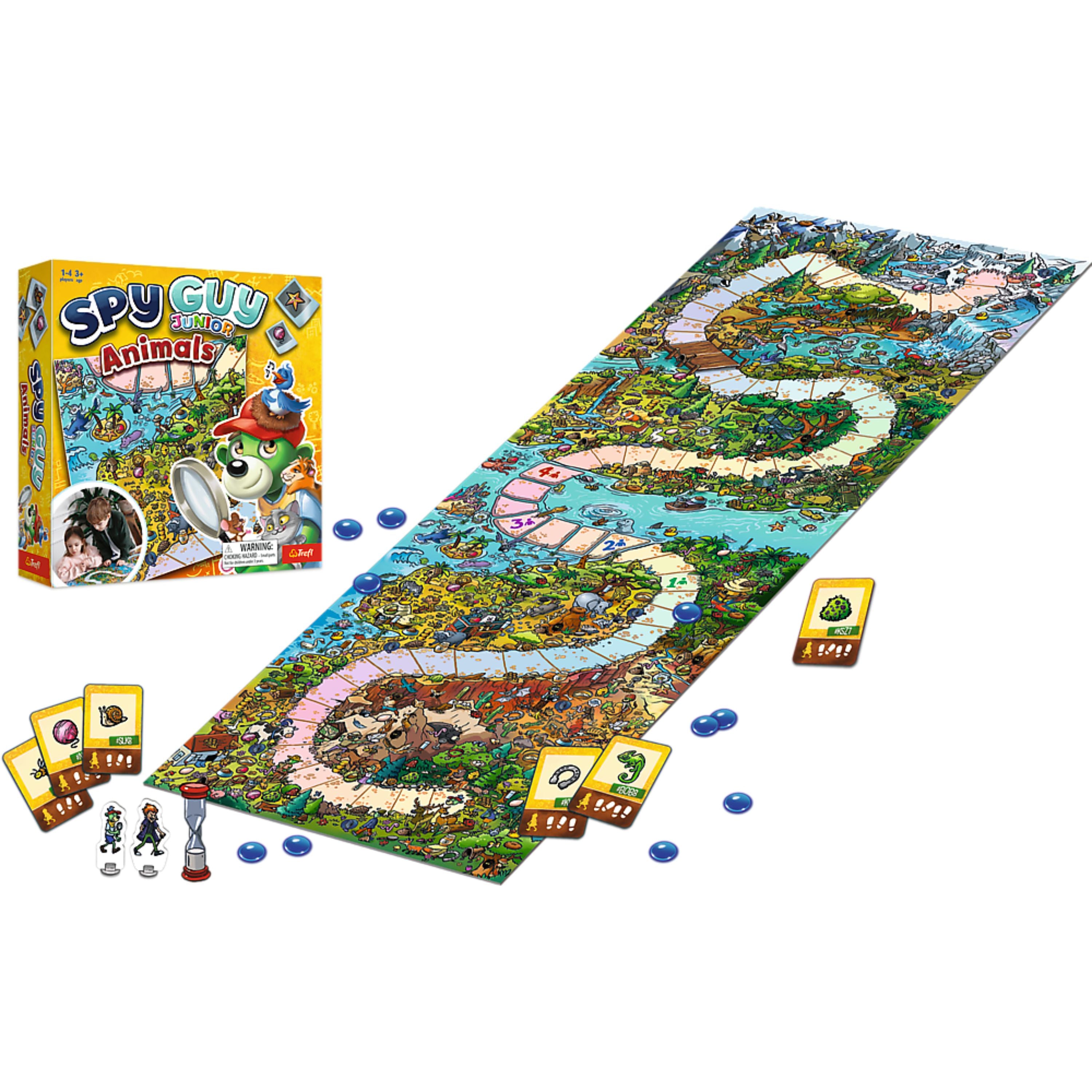Trefl Games - Spy Guy Junior Animals