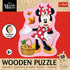 Trefl Wood Craft 50 Piece Wooden Puzzle - Disney's Happy Minnie
