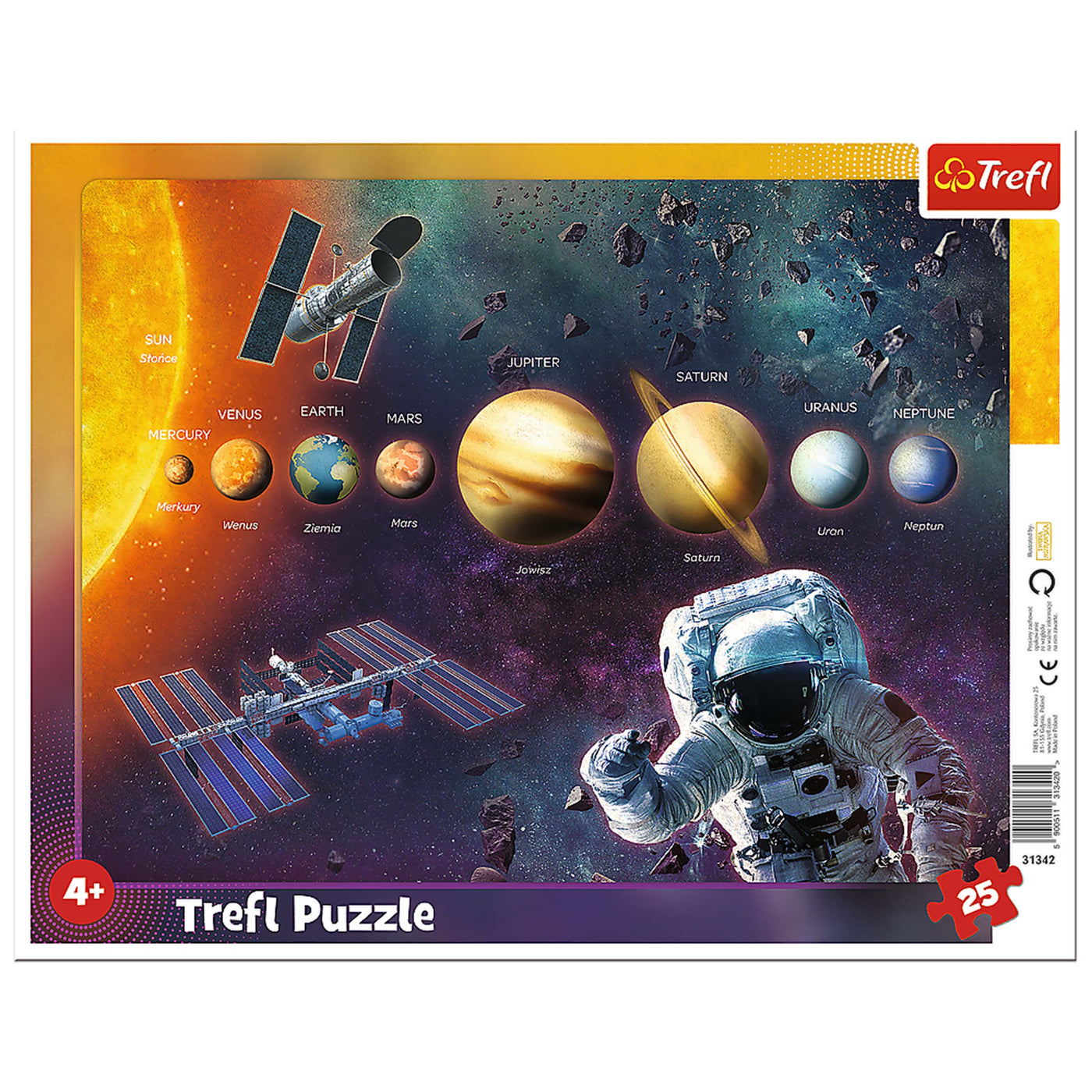 Trefl Preschool Solar System 25 Piece Puzzle