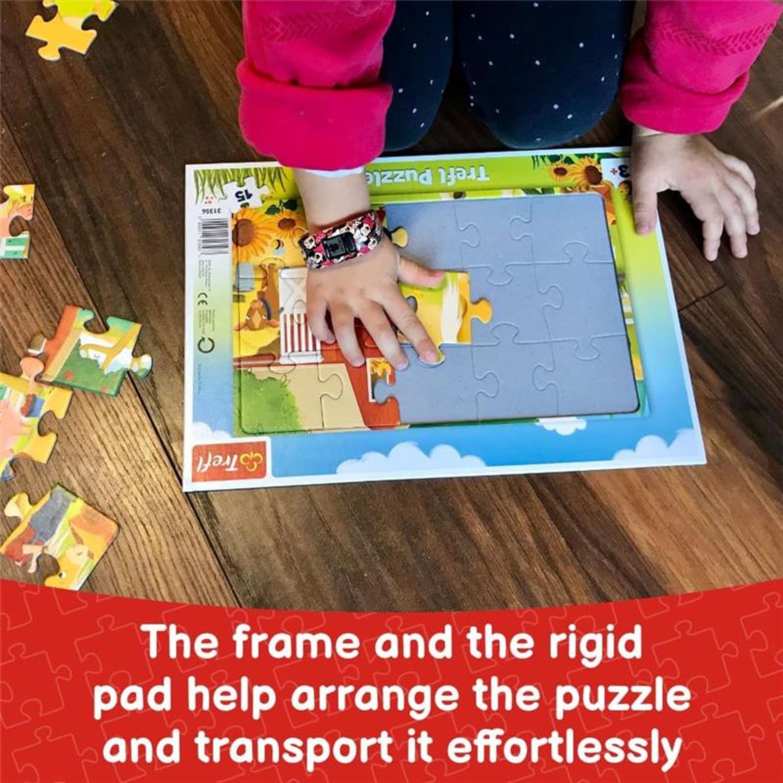 Trefl Preschool 25 Piece Puzzle - World Map with Animals