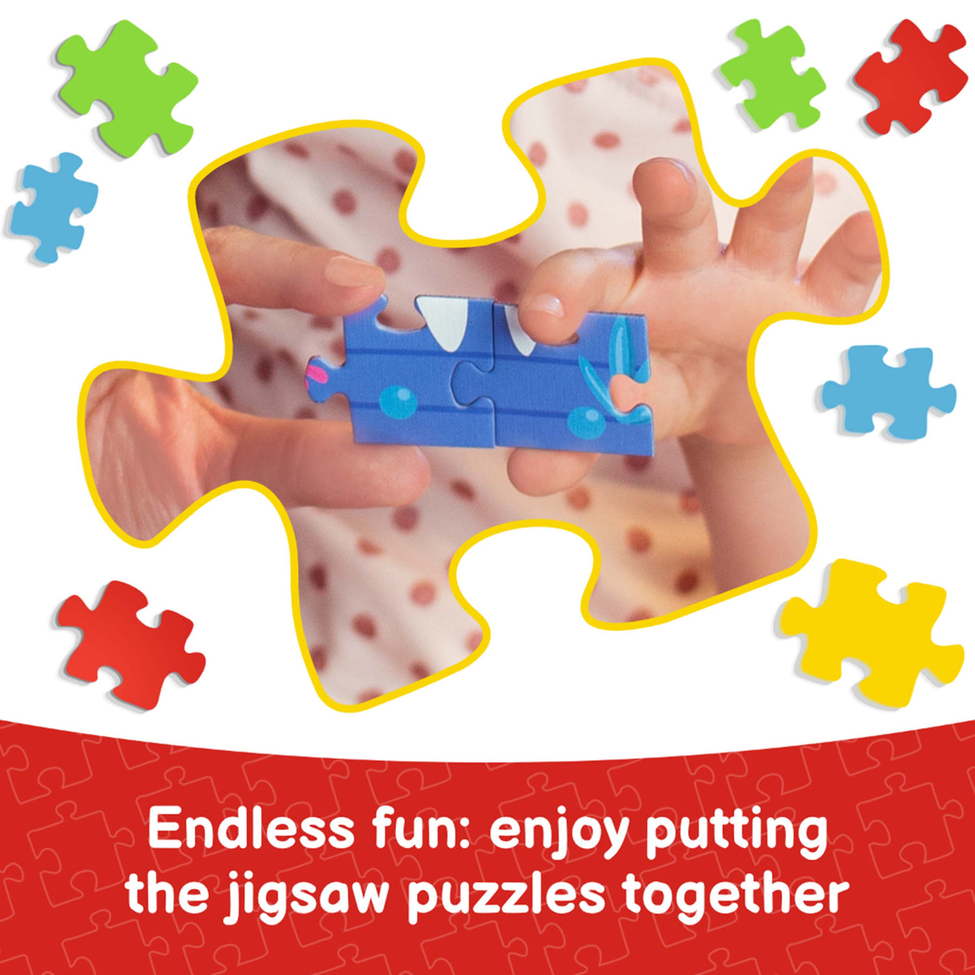 Trefl Frame Peppa Pig's Happy Train 15 Piece Puzzle
