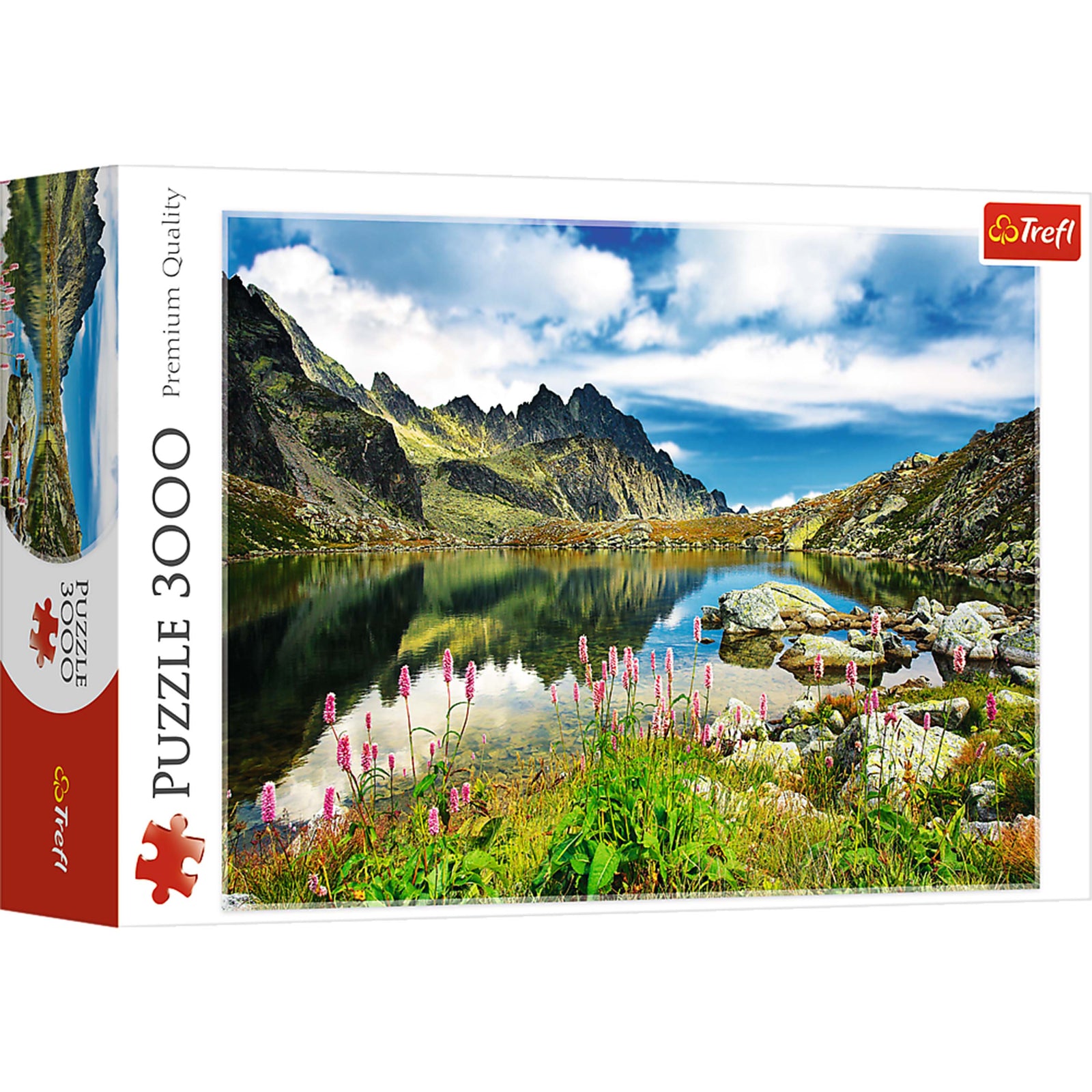 Trefl Red 3000 Piece Puzzle - Staroleniaski Pond, Tatras, Slovakia / Wodarczyk