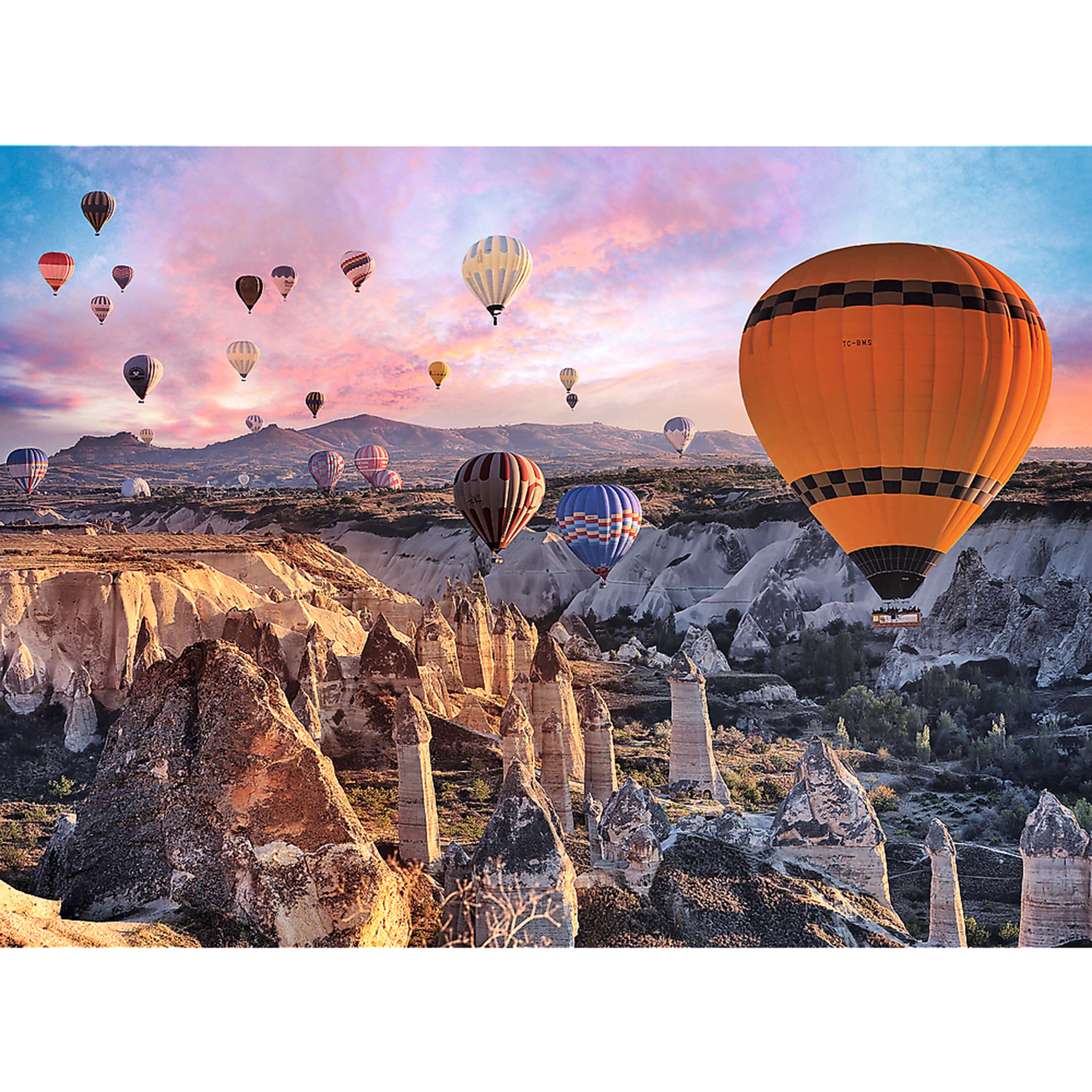 Trefl Red 3000 Piece Puzzle - Balloons over Cappadocia