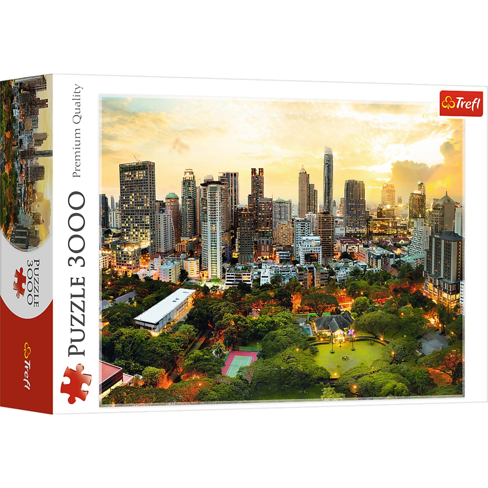 Trefl Red 3000 Piece Puzzle - Sunset in Bangkok