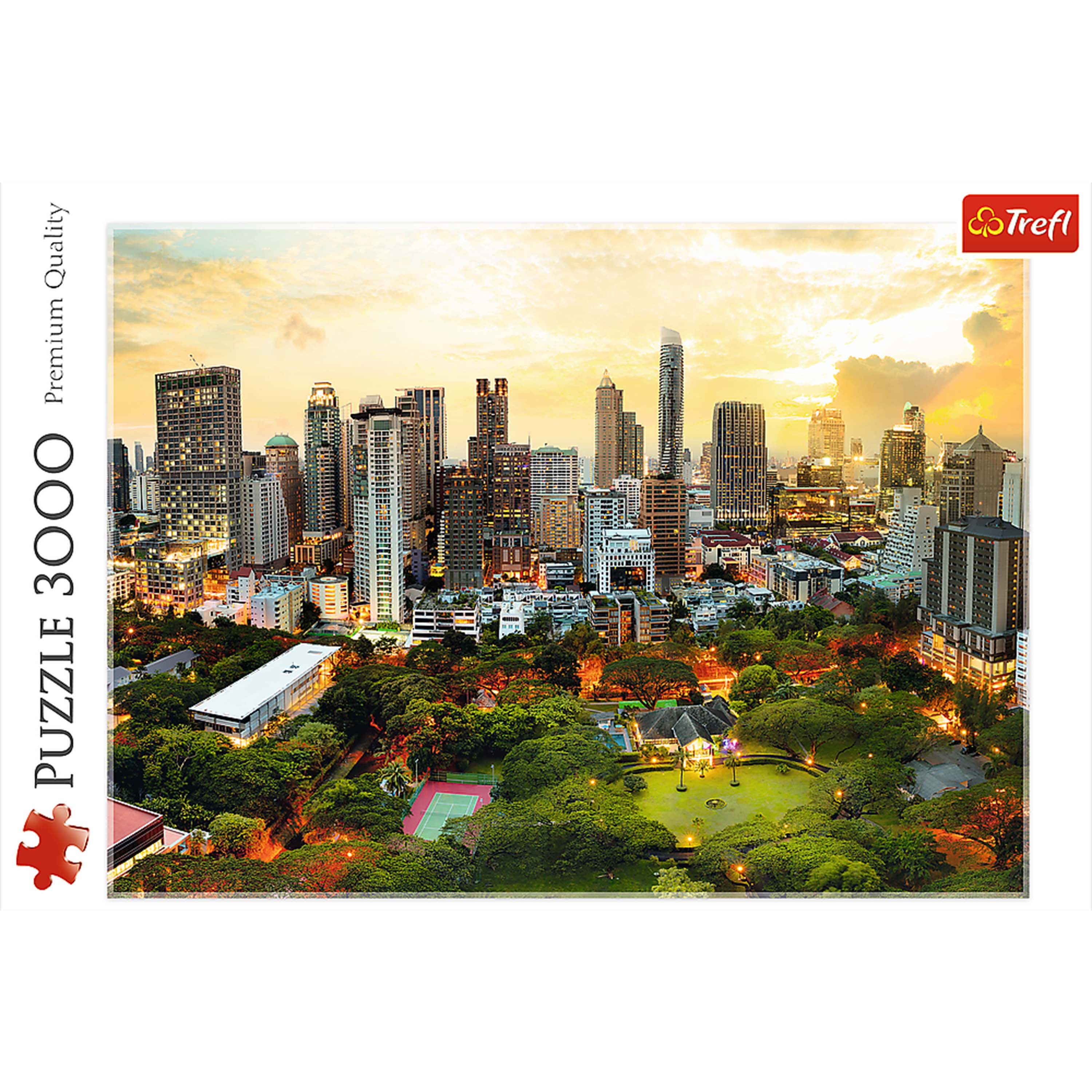 Trefl Red 3000 Piece Puzzle - Sunset in Bangkok