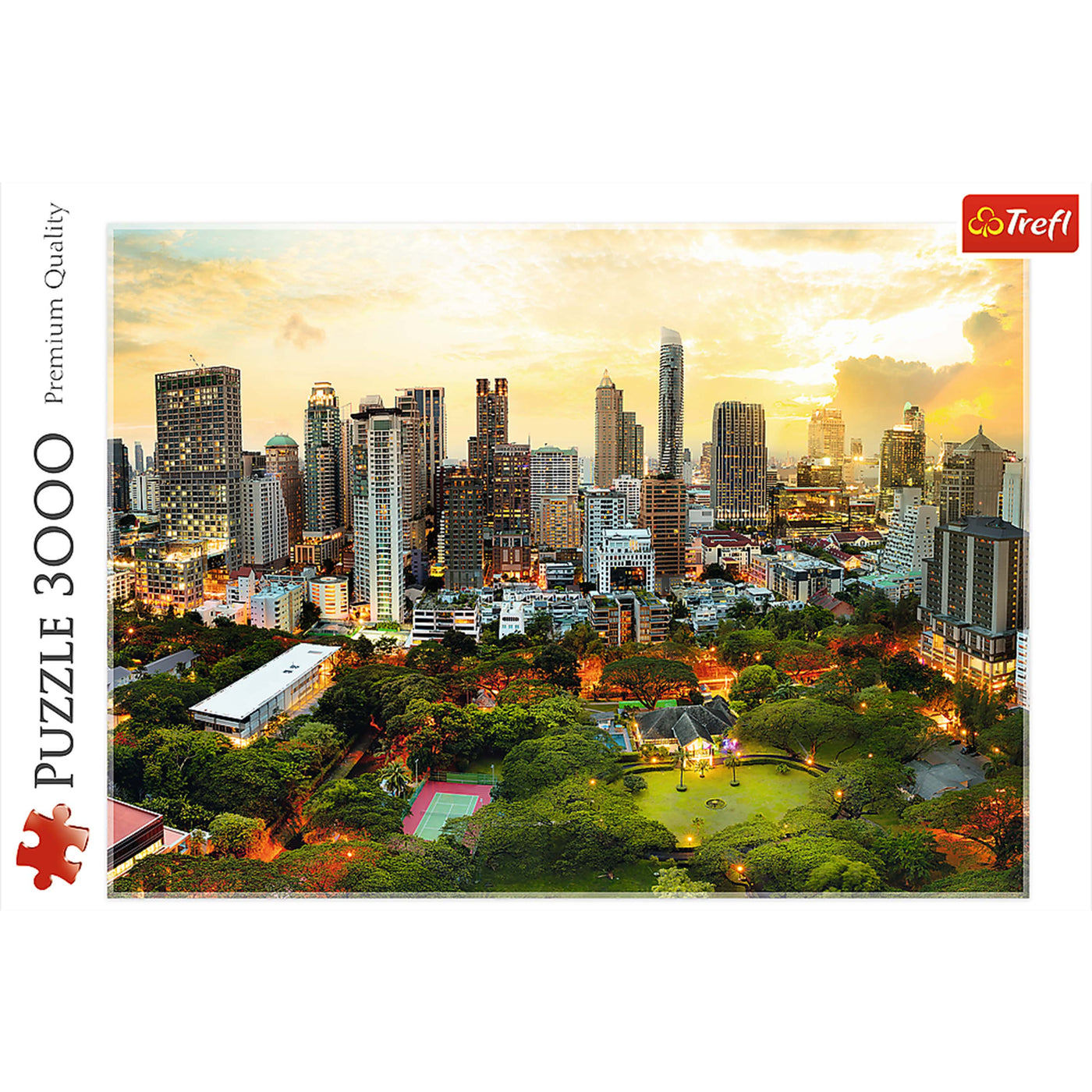 Trefl Red Sunset in Bangkok 3000 Piece Puzzle