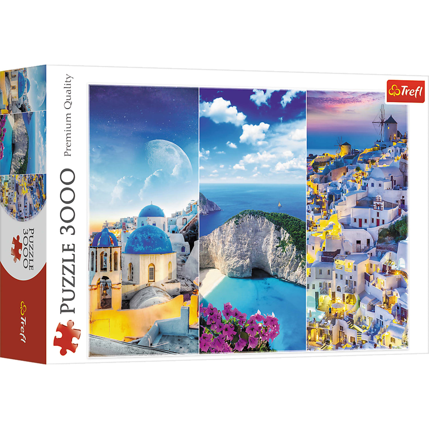 Trefl Red Greek Holidays 3000 Piece Puzzle
