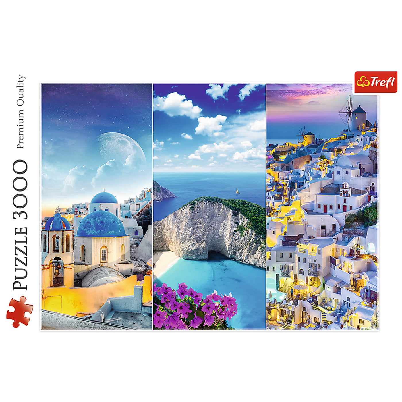 Trefl Red Greek Holidays 3000 Piece Puzzle