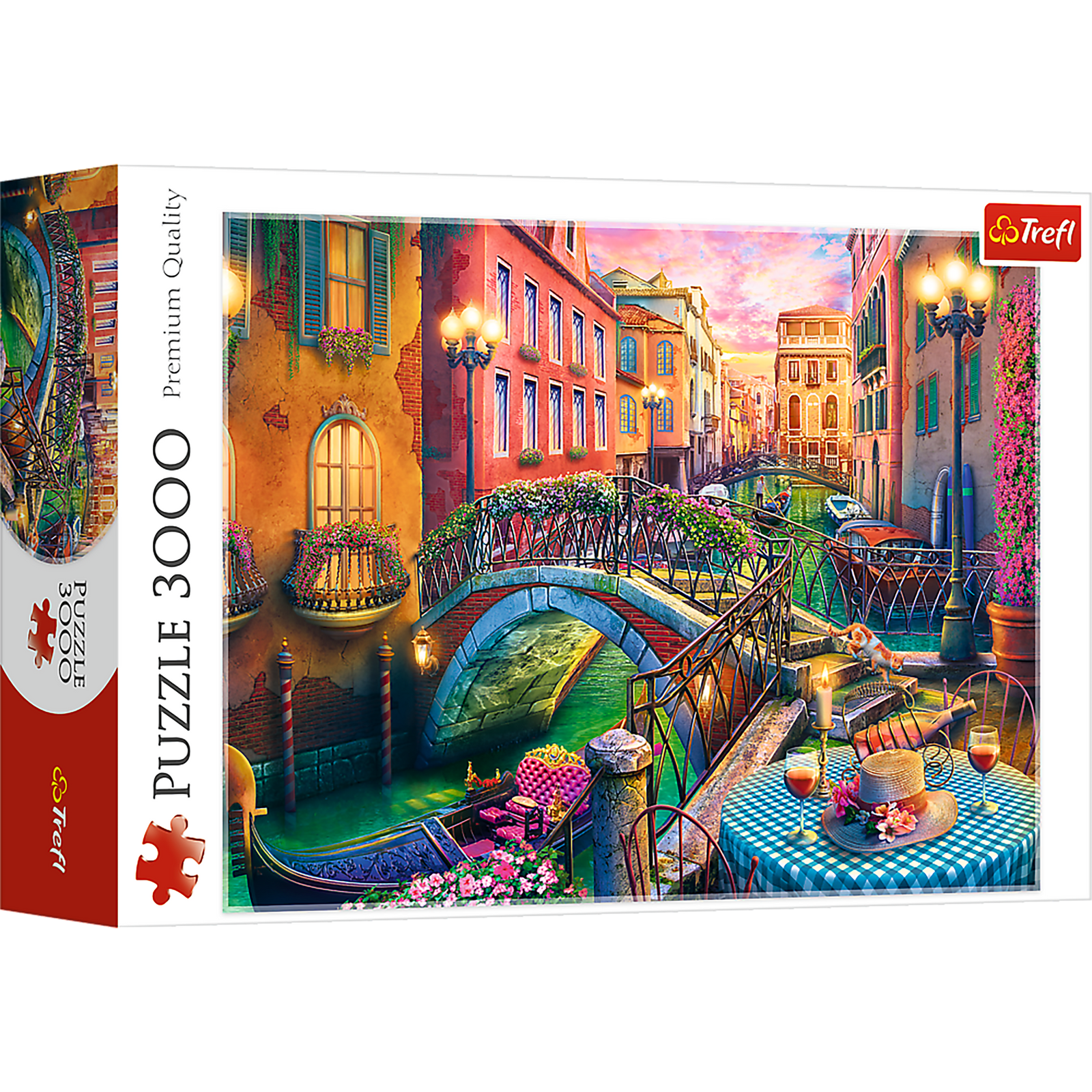 Trefl Red An Evening in Venice 3000 Piece Puzzle