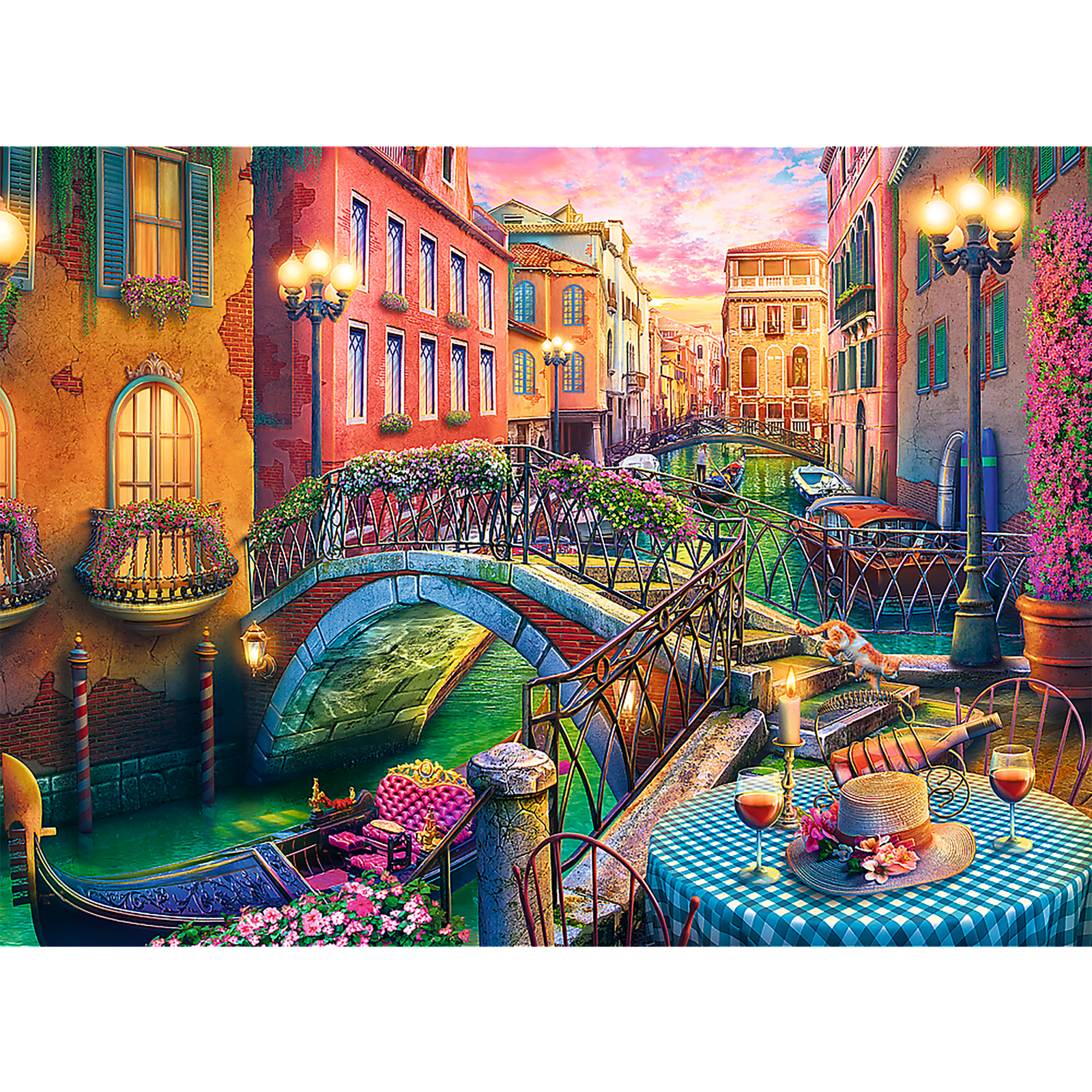 Trefl Red An Evening in Venice 3000 Piece Puzzle