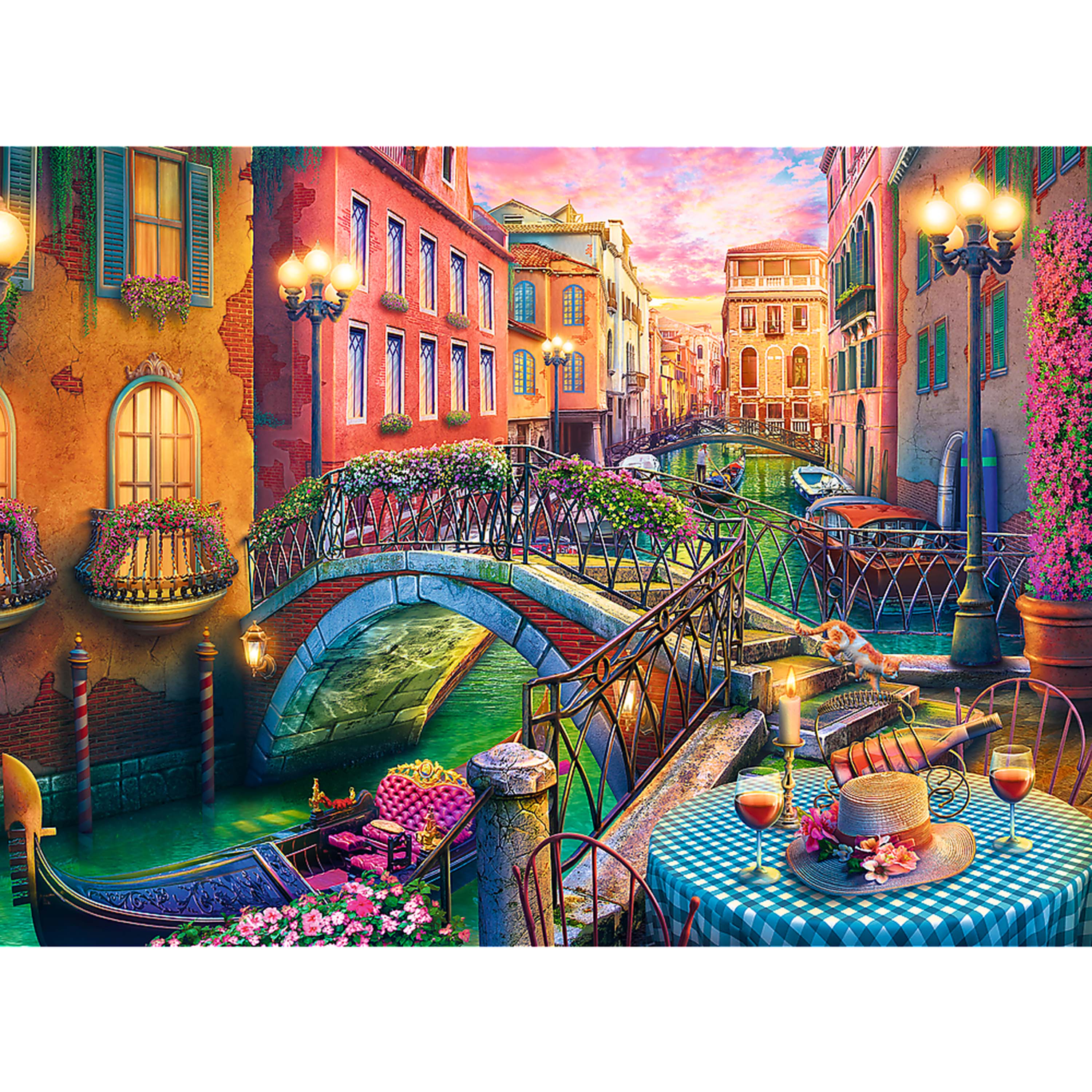Trefl Red An Evening in Venice 3000 Piece Puzzle