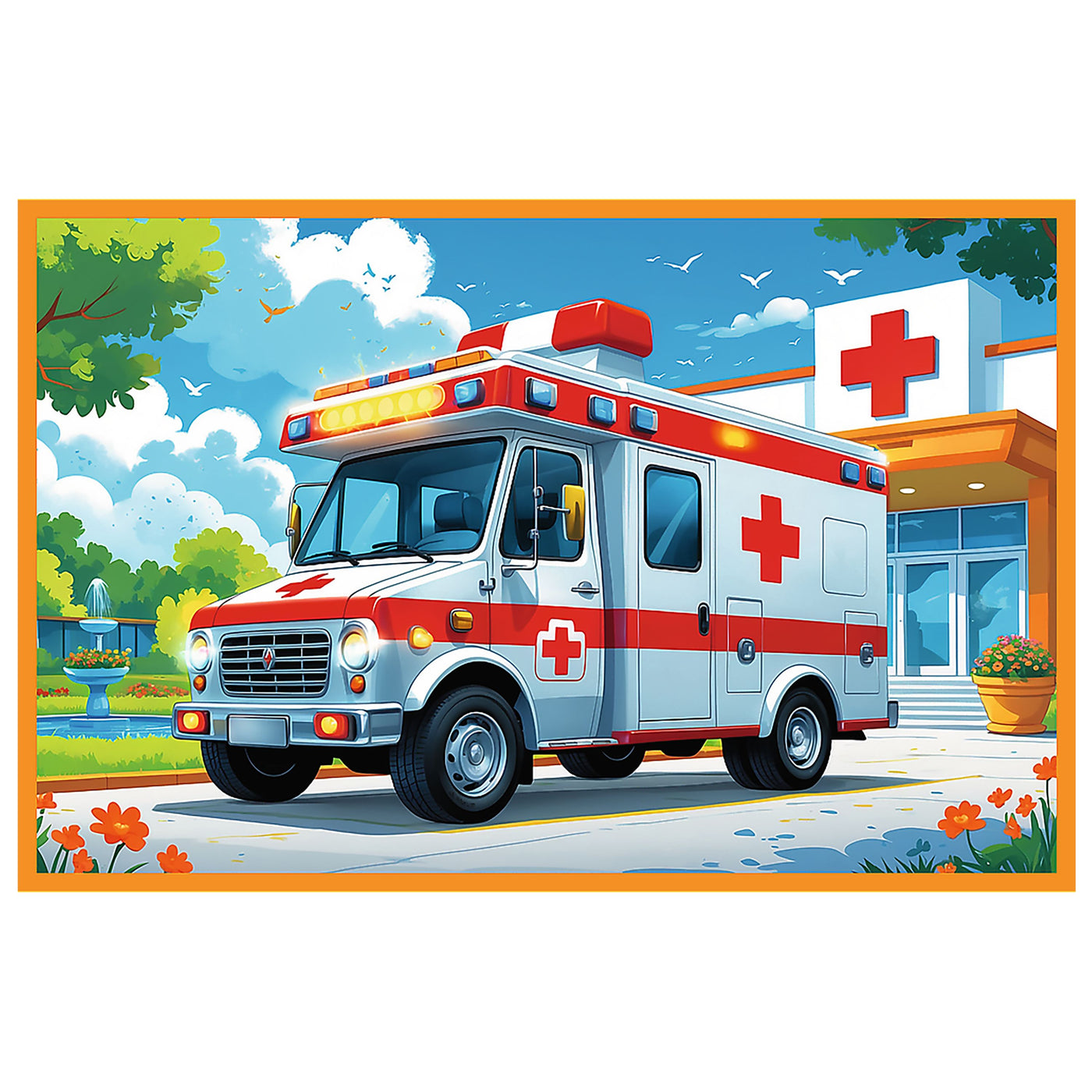 Trefl Kids Treflik Family - In the Land of Joy 2x24 Piece Puzzle