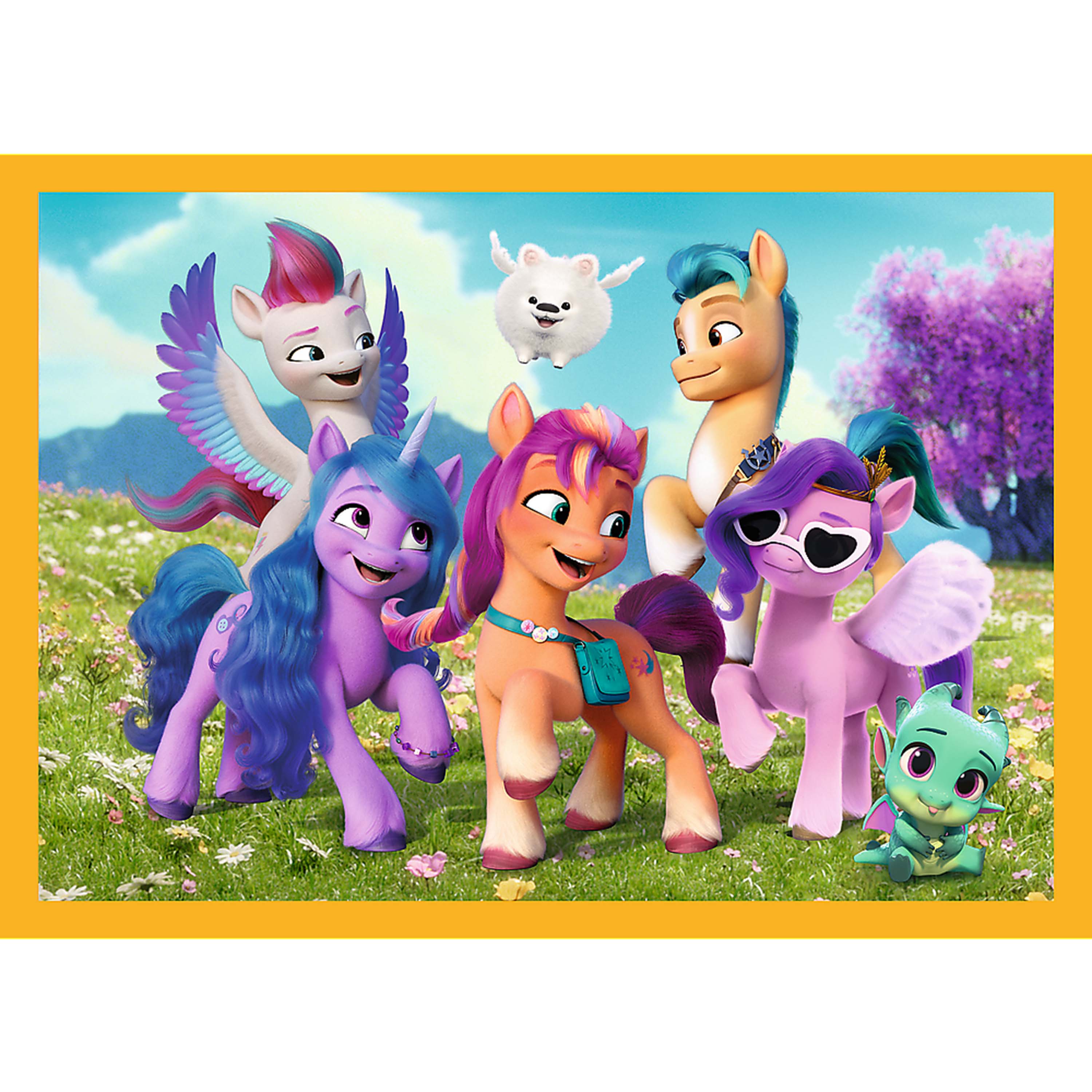 Trefl Red 4 in 1 Puzzle - My Little Pony - Meet the Ponies