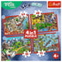 Trefl Kids Treflik Familiy - The Trefliks' Travels 4in1 (35/48/54/70 Piece) Puzzle