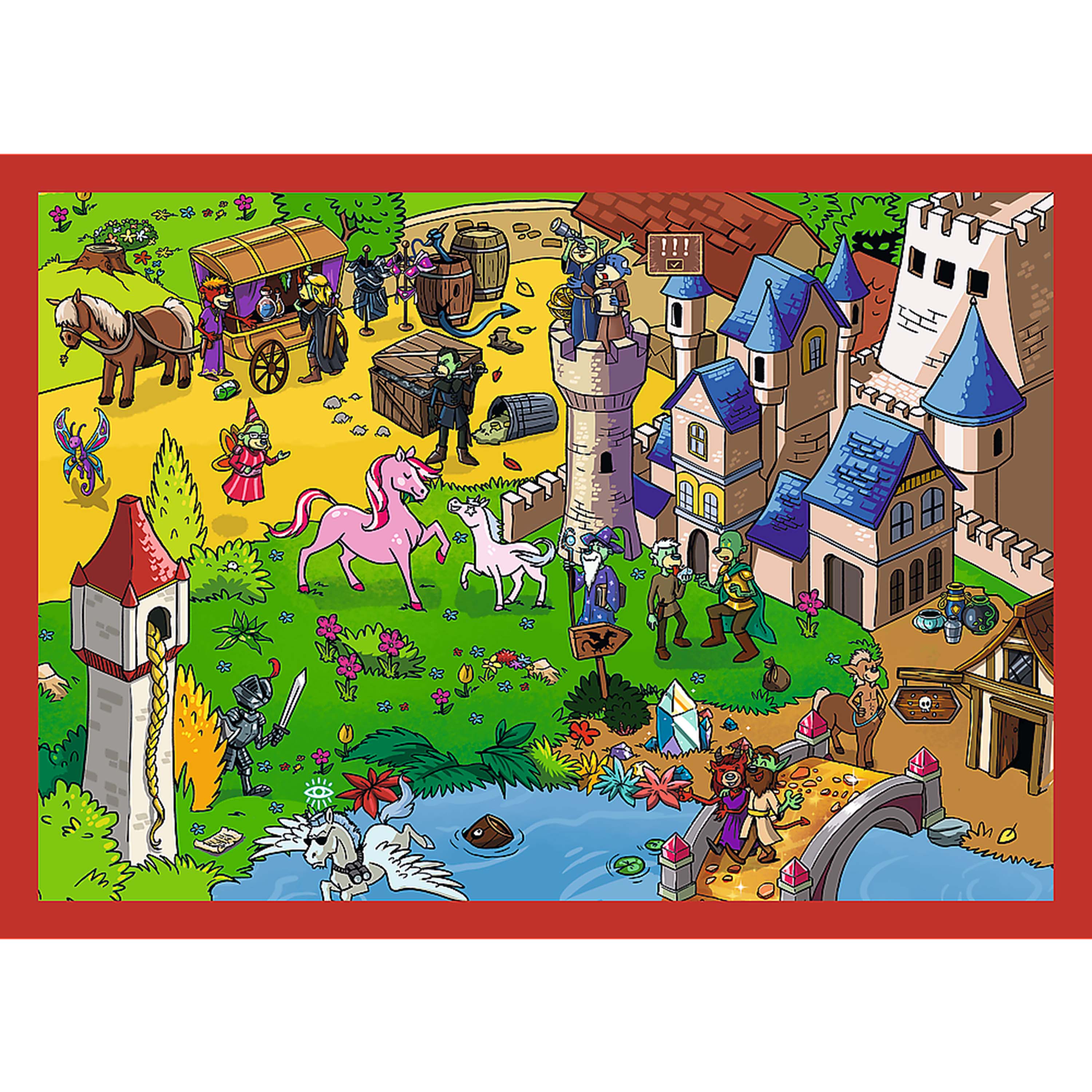 Trefl Kids Treflik Familiy - The Trefliks' Travels 4in1 (35/48/54/70 Piece) Puzzle