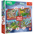 Trefl Kids Treflik Familiy - The Trefliks' Travels 4in1 (35/48/54/70 Piece) Puzzle