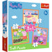 Trefl 3 in 1 (20, 36 & 50 Piece) Puzzle - Peppa Pig's Inventive Jigsaw Puzzle