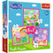 Trefl Kids Peppa Pig Peppa and Friends 3in1 20/36/50 Piece Jigsaw Puzzle