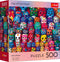 Trefl Red 500 Piece Puzzle - Halloween - Day of the Dead