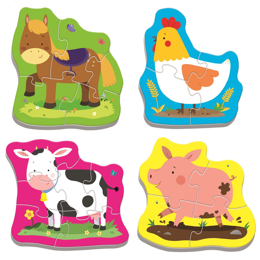 Trefl Baby Classic Puzzle - Animals on the Farm