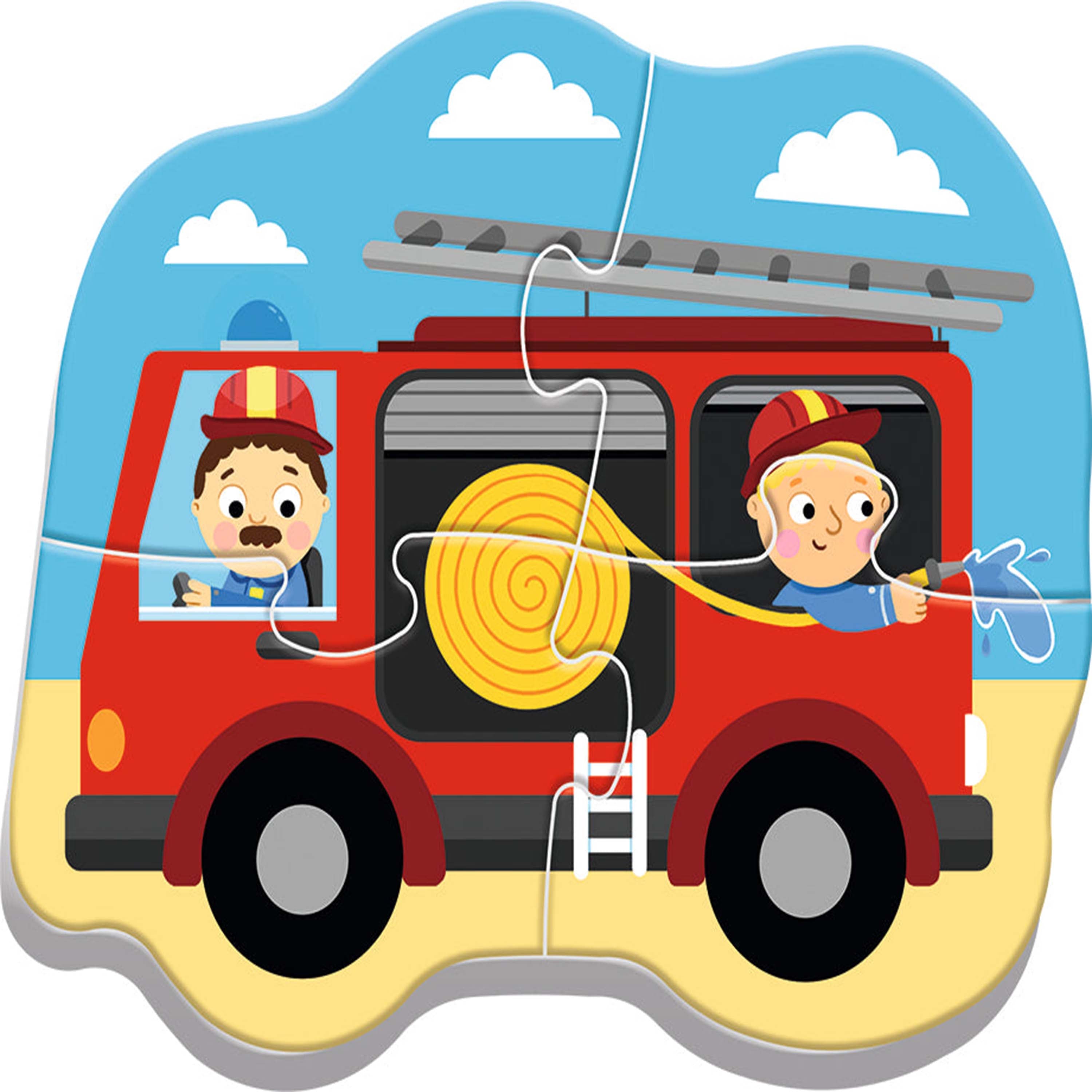 Trefl Baby Classic Puzzle - Vehicles and Jobs