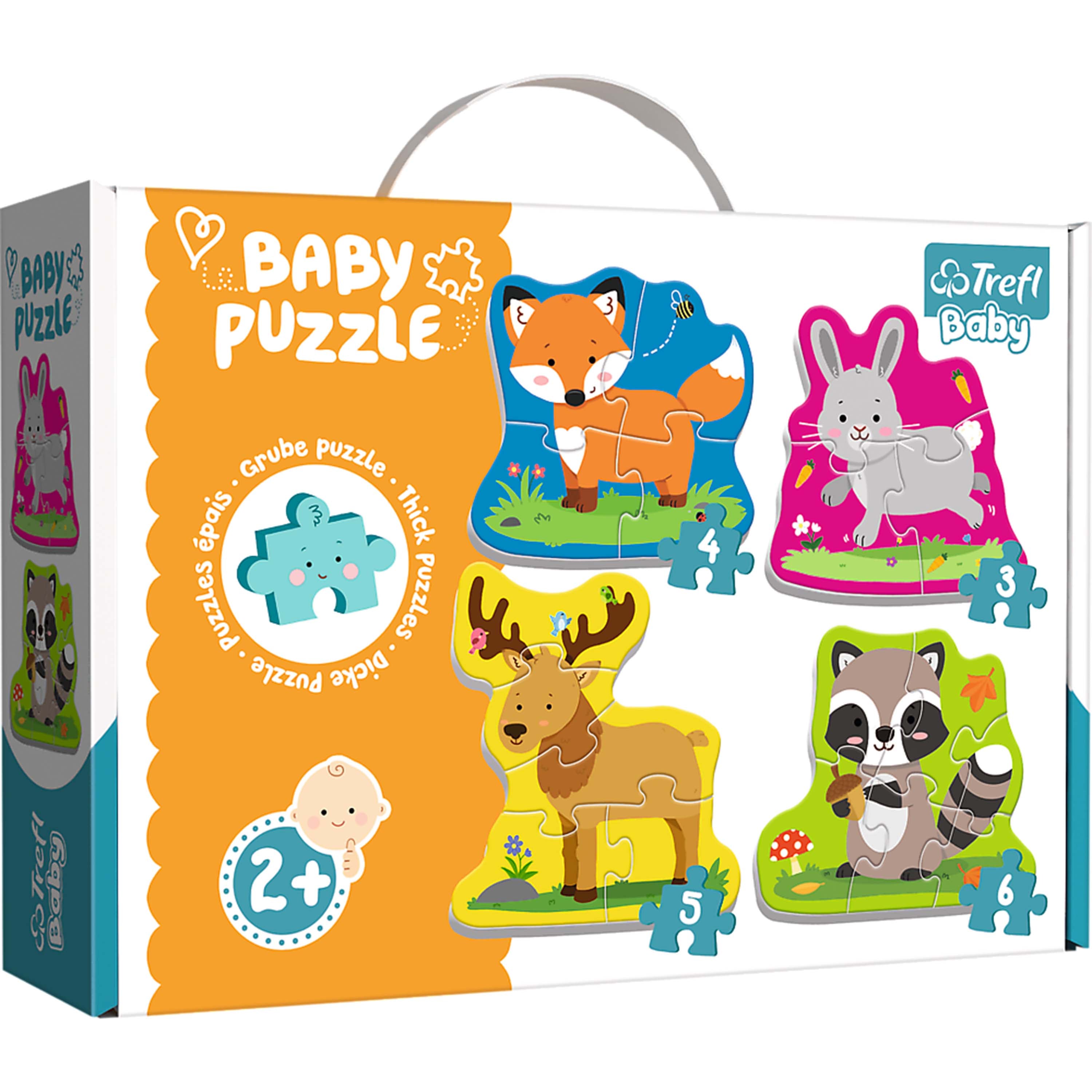 Trefl Baby Classic Puzzle - Forest Animals